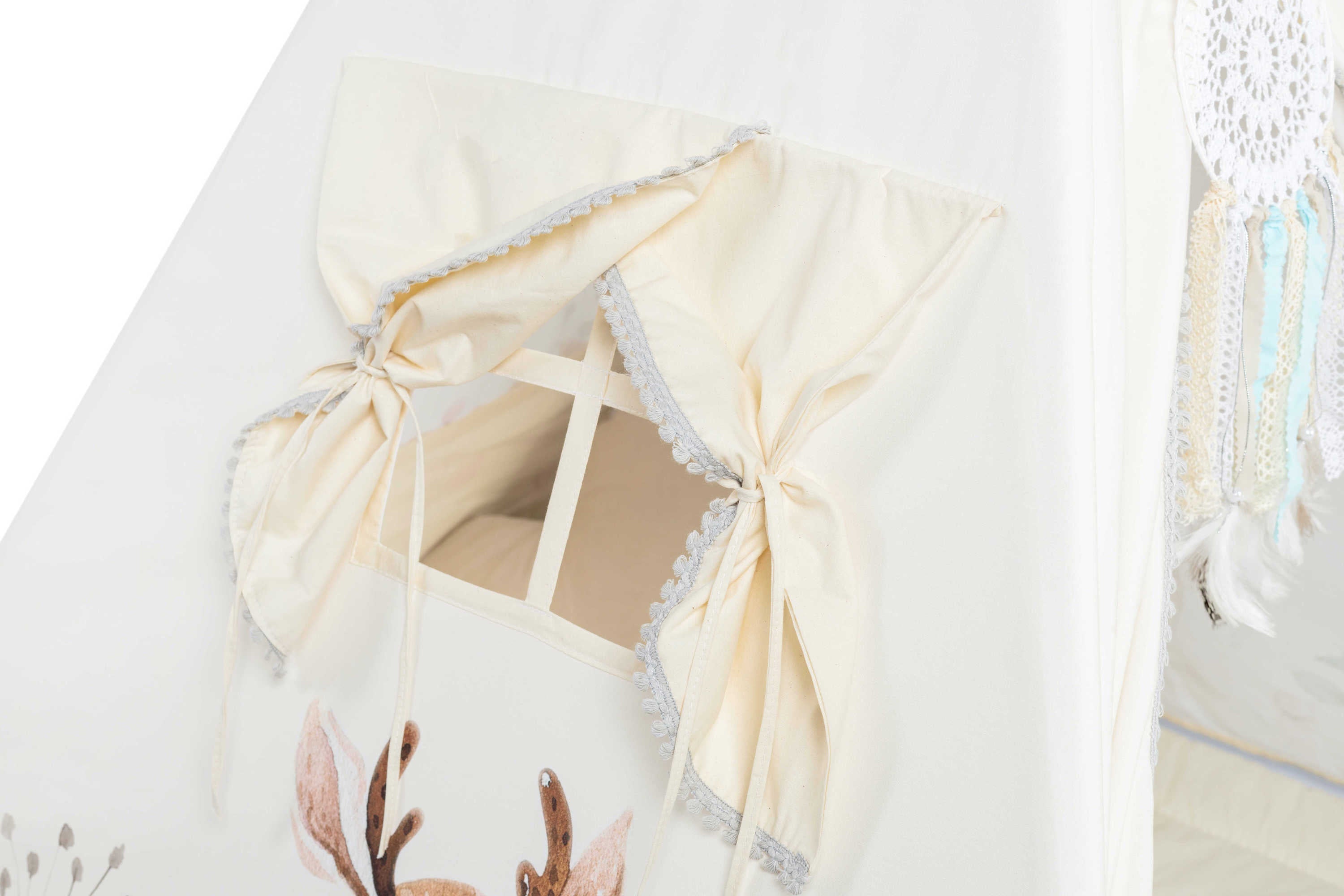 Kids Tipi Tent - Happy Forest