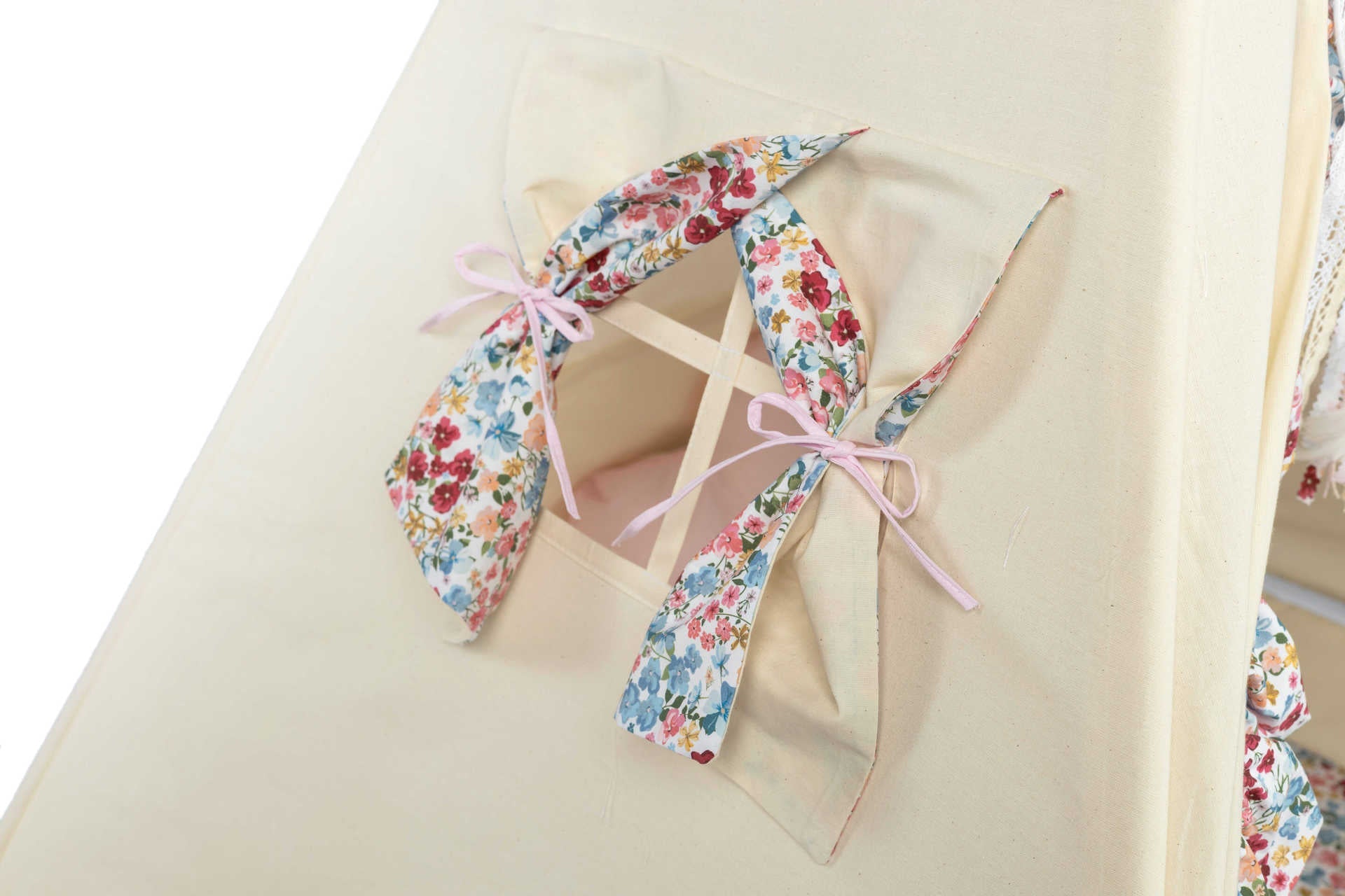 Teepee Tent with Flowers | Teepee Flower | Kids Teepee | Teepee Tent for Kids | Teepee Tent for Babies and Toddlers | Flower Tent | Kids Teepee Tent | Teepee Tent for Girls |