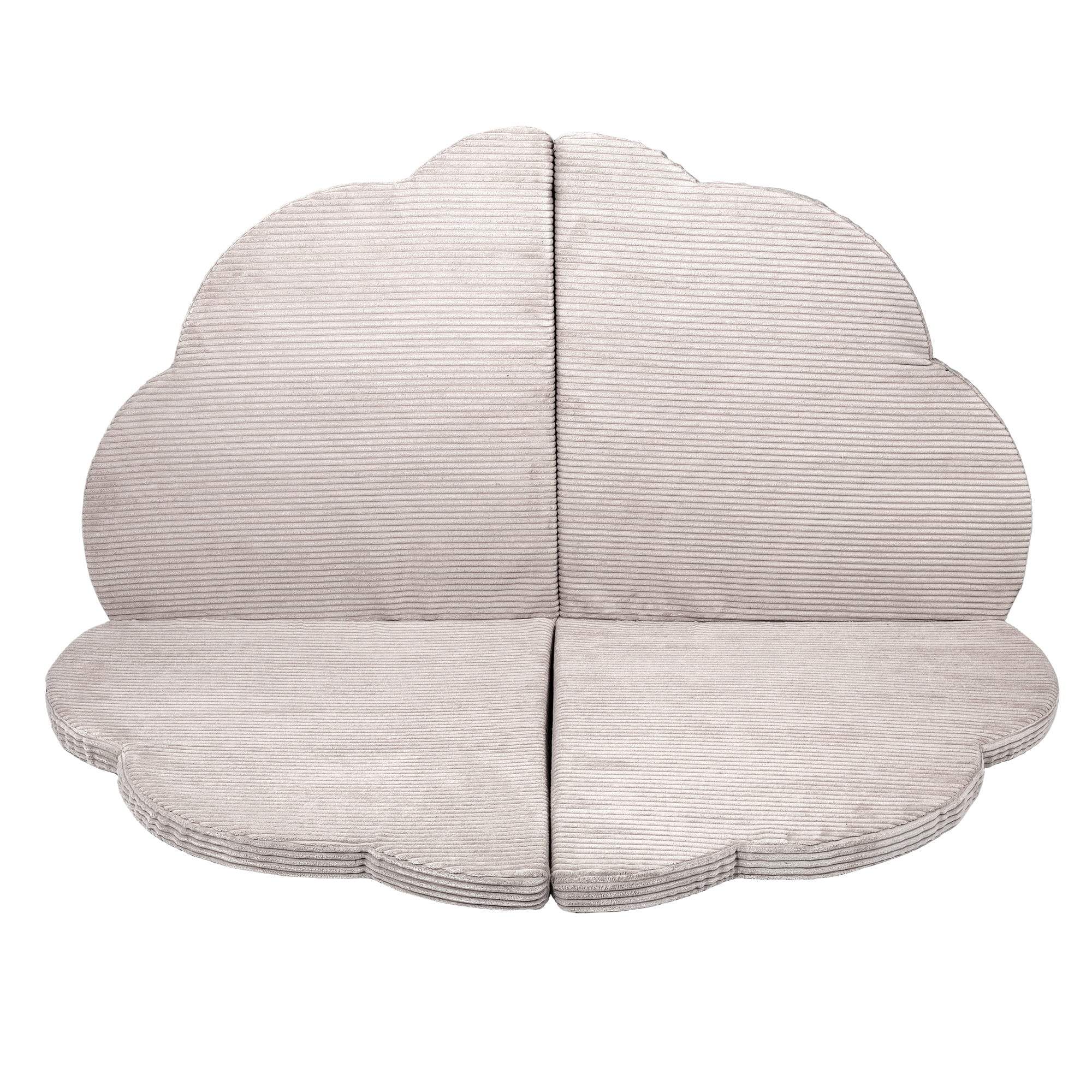 MeowBaby® Corduroy Baby Mat | Play Mat for Babies & Toddlers - Cloud