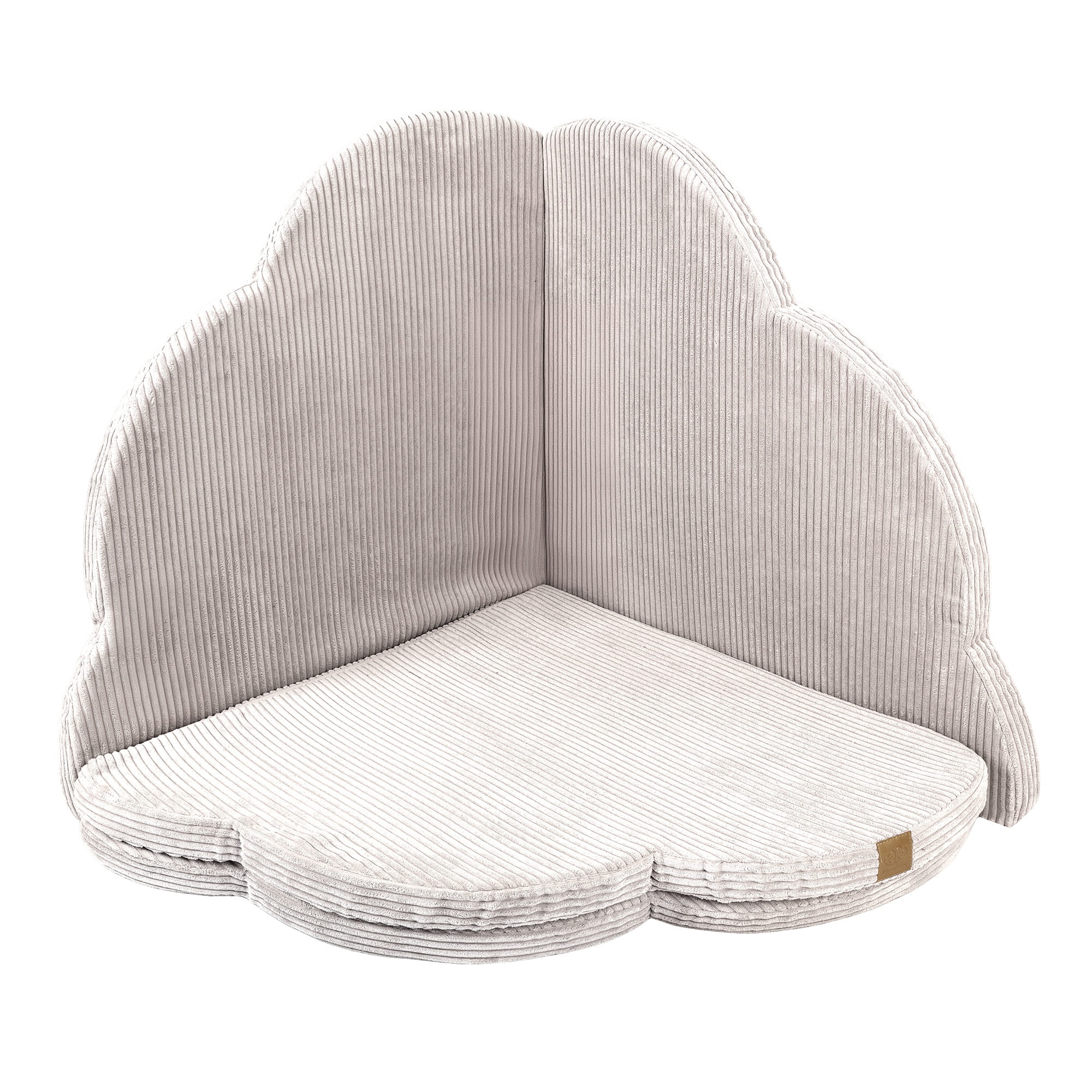 MeowBaby® Corduroy Baby Mat | Play Mat for Babies & Toddlers - Cloud