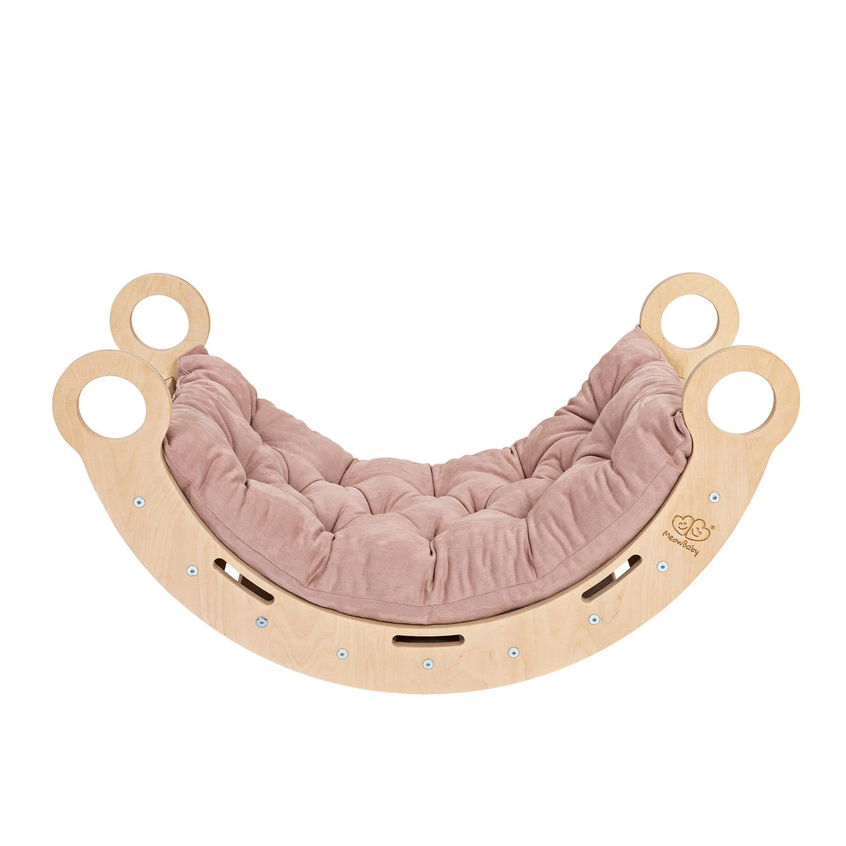 Rocker Natural - Wooden Toddler Indoor Climbing Frame for Kids