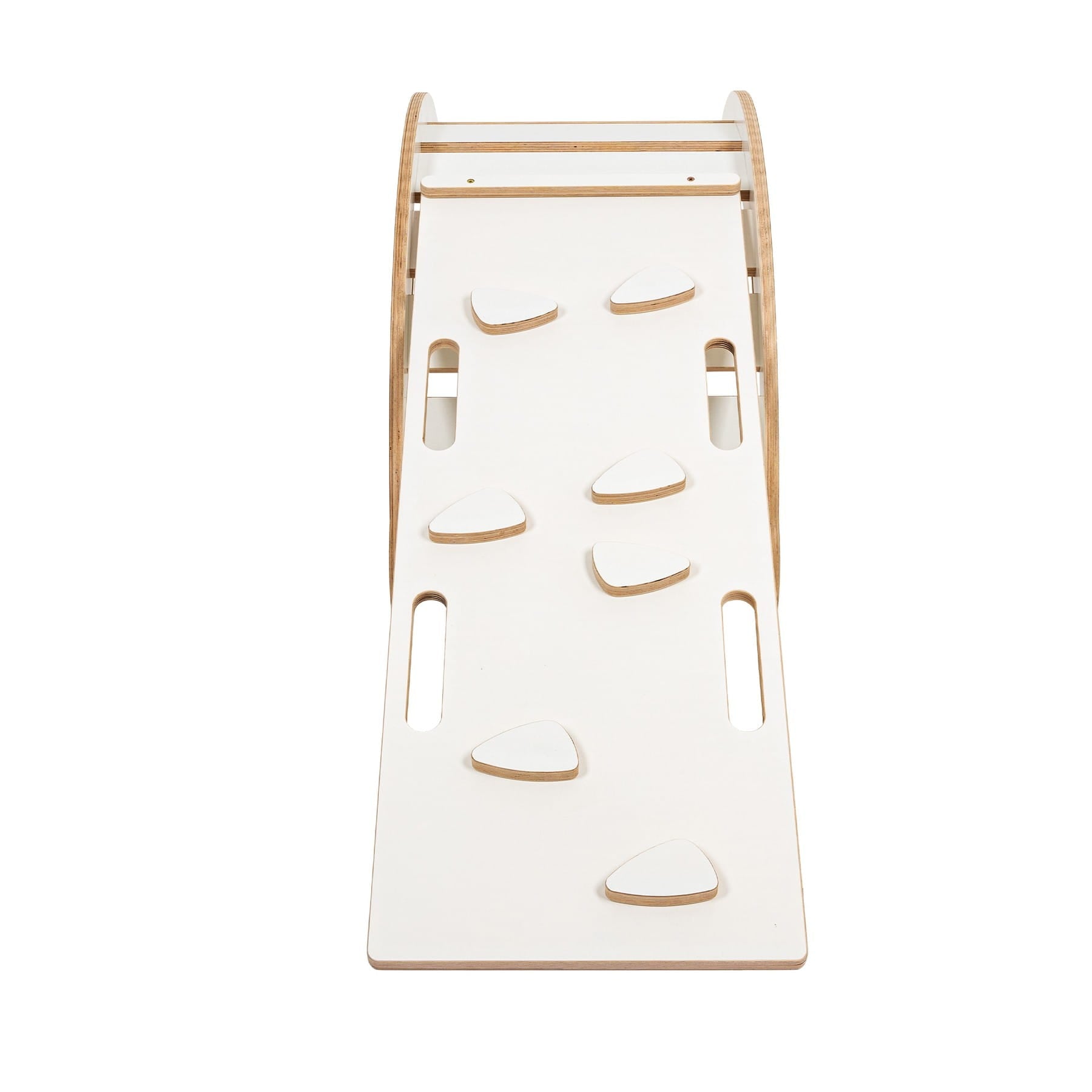 Rocker White - Wooden Toddler Indoor Climbing Frame for Kids