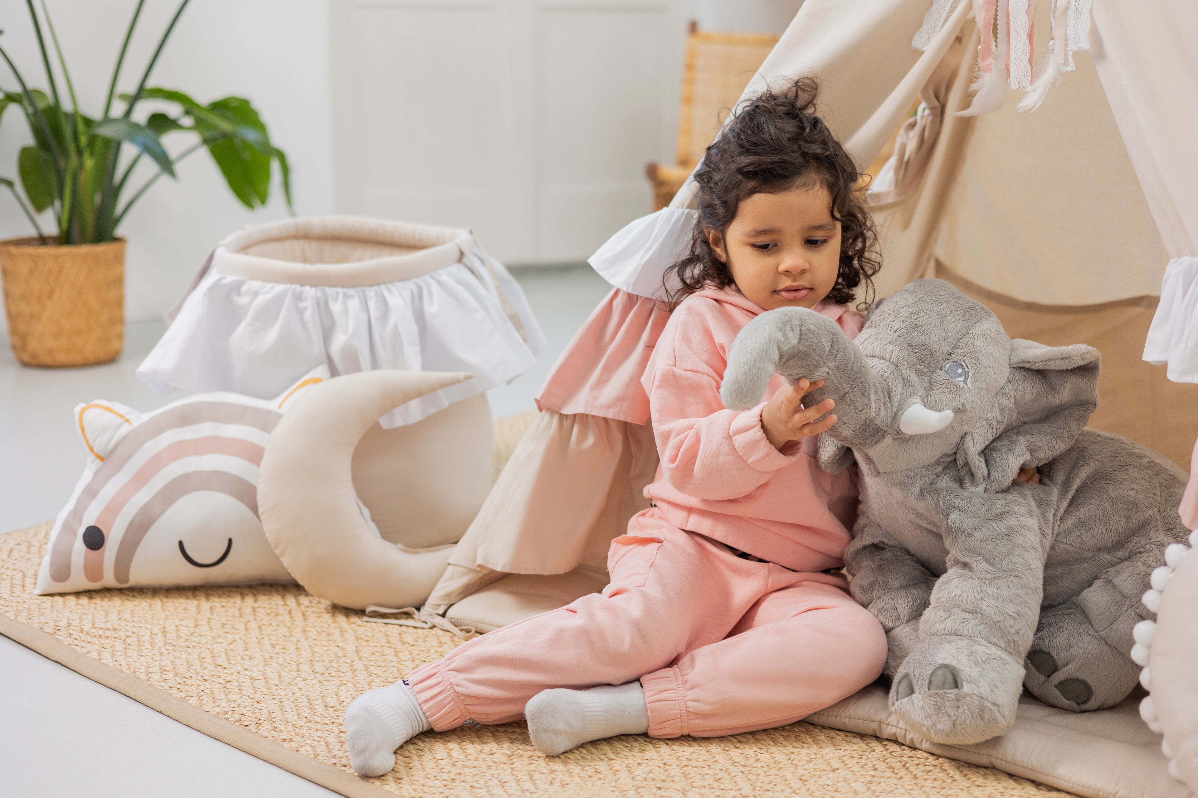 Kids Teepee Tent - Cute Frills