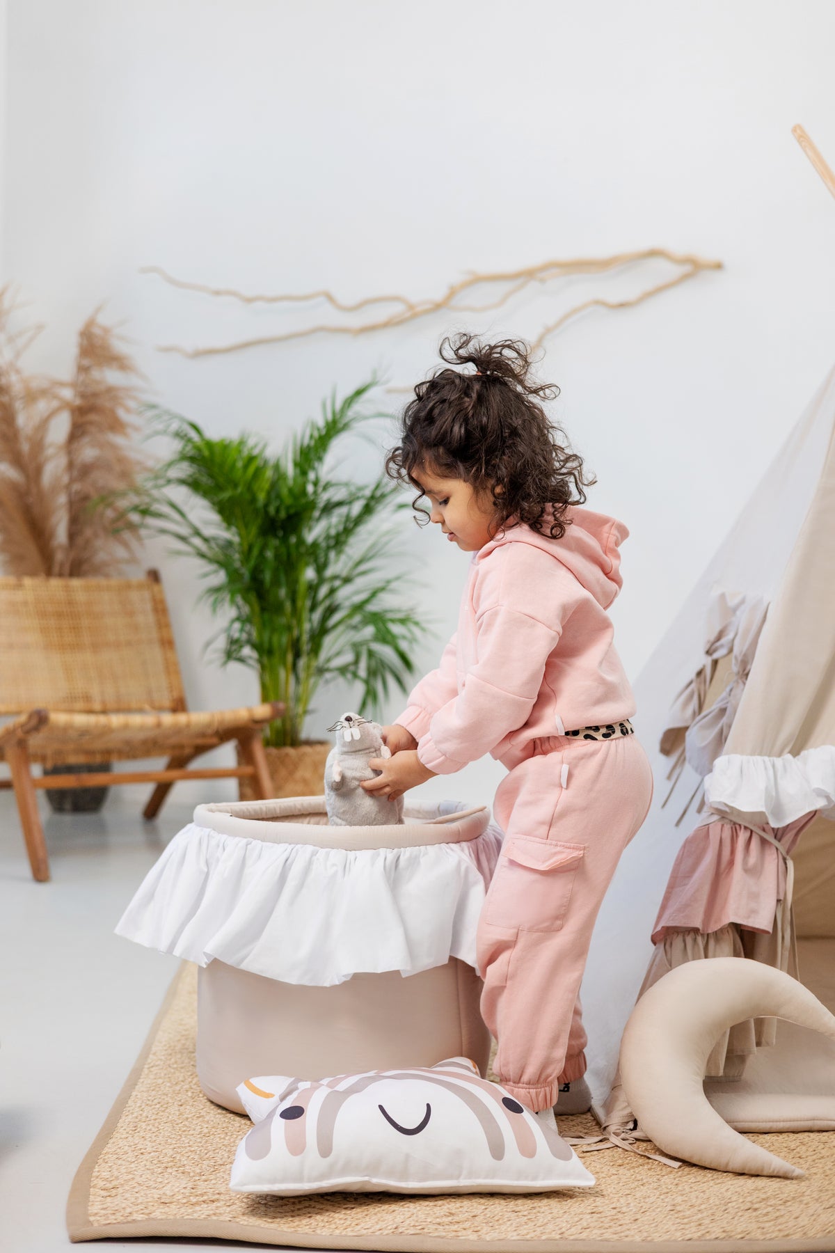 Kids Teepee Tent - Cute Frills