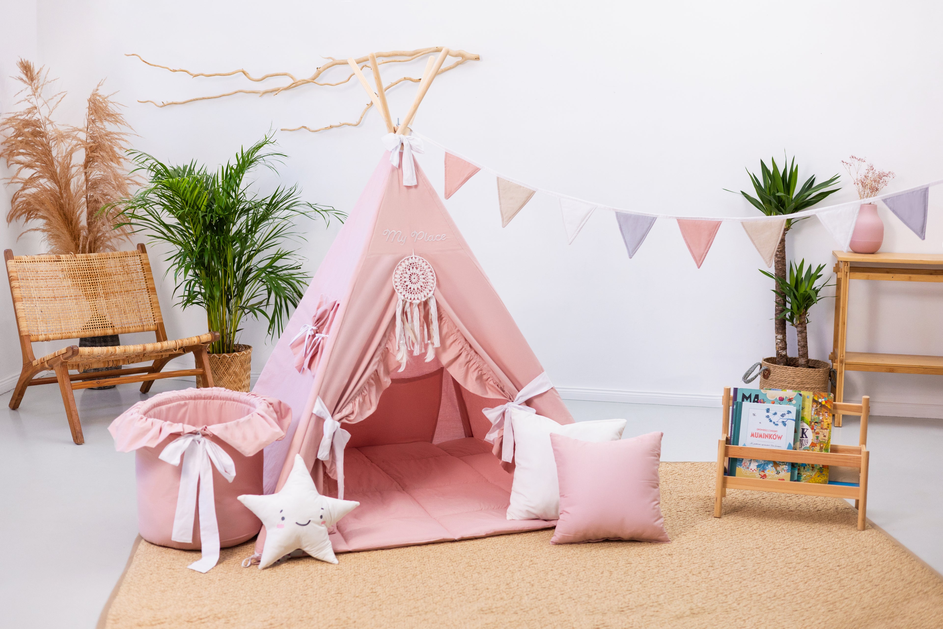 Pink Teepee Tent | Kids Teepee | Teepee Tent for Kids | Kids Teepee Tent | Teepee Pink | Baby Teepee | Teepees for Girls | Pink Tent |