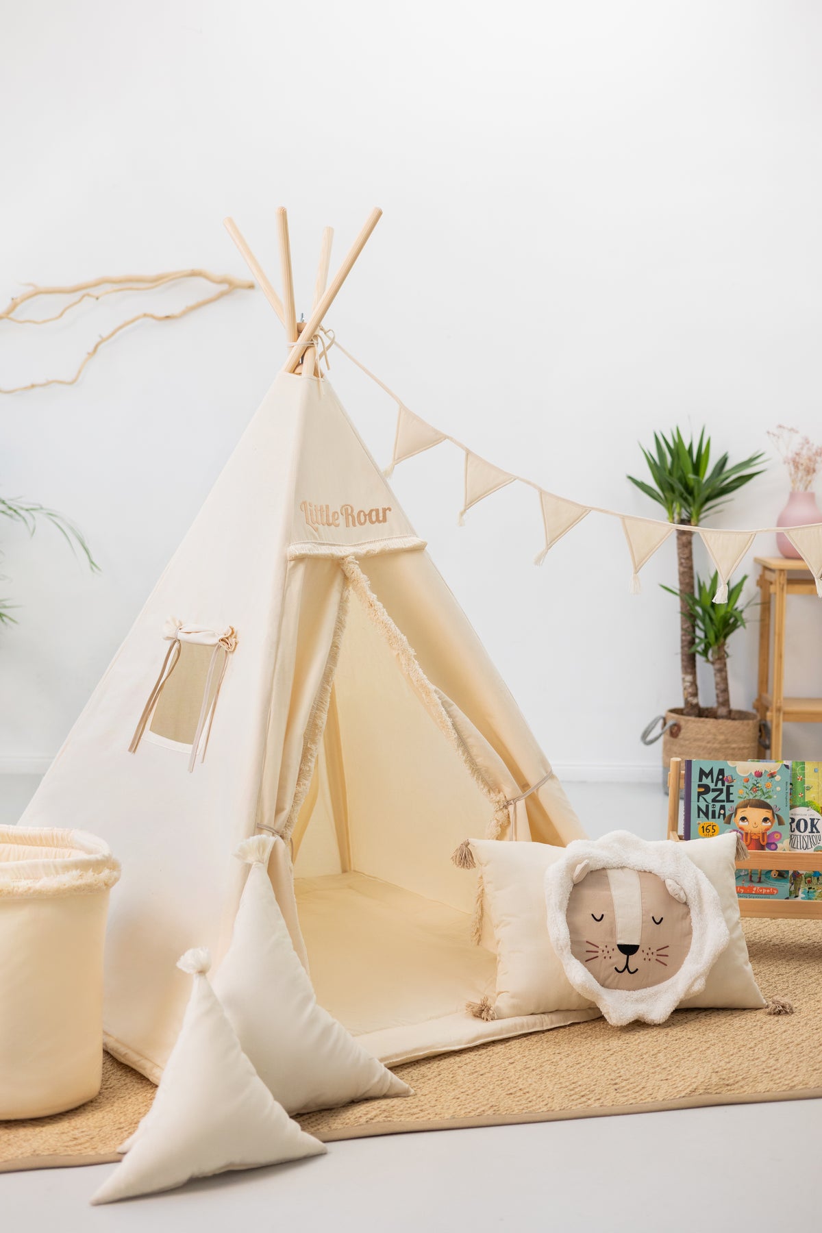 Cream Teepee Tent | Kids Teepee | Teepee Tent for Kids | Kids Teepee Tent | Teepee Cream | Baby Teepee | Teepees for Boys | Teepees for Girls | Cream Tent |