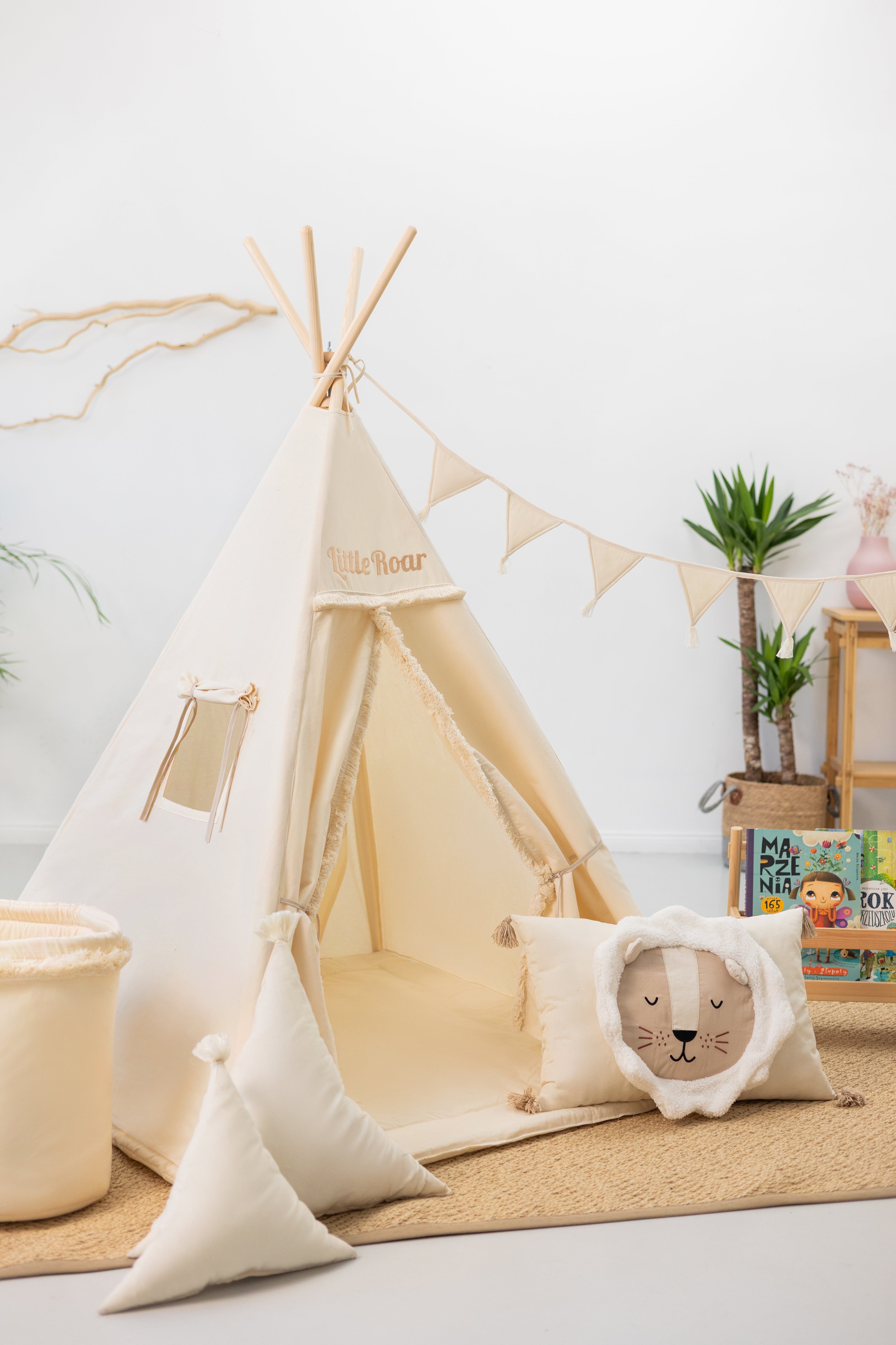 Cream Teepee Tent | Kids Teepee | Teepee Tent for Kids | Kids Teepee Tent | Teepee Cream | Baby Teepee | Teepees for Boys | Teepees for Girls | Cream Tent |