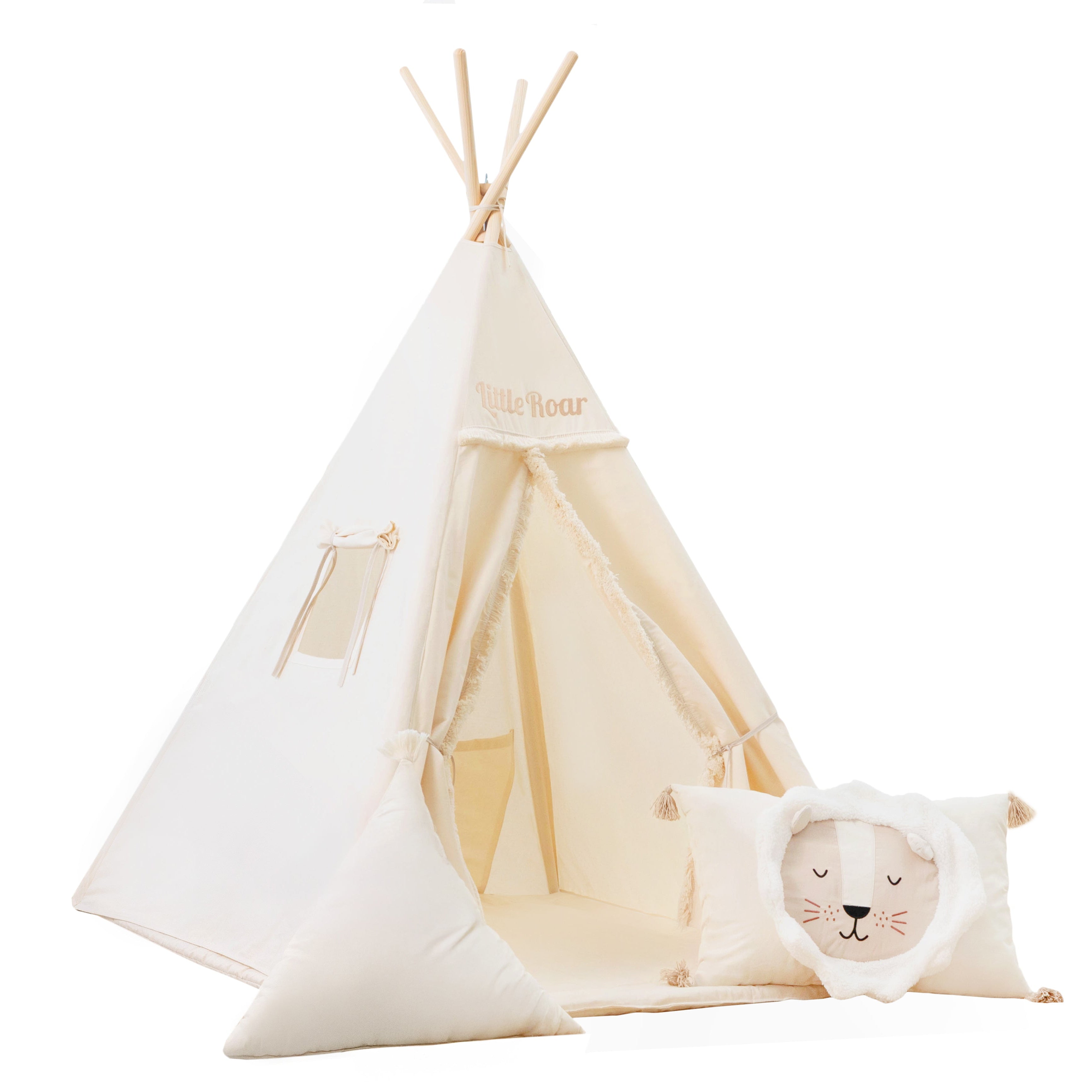 Cream Teepee Tent | Kids Teepee | Teepee Tent for Kids | Kids Teepee Tent | Teepee Cream | Baby Teepee | Teepees for Boys | Teepees for Girls | Cream Tent |
