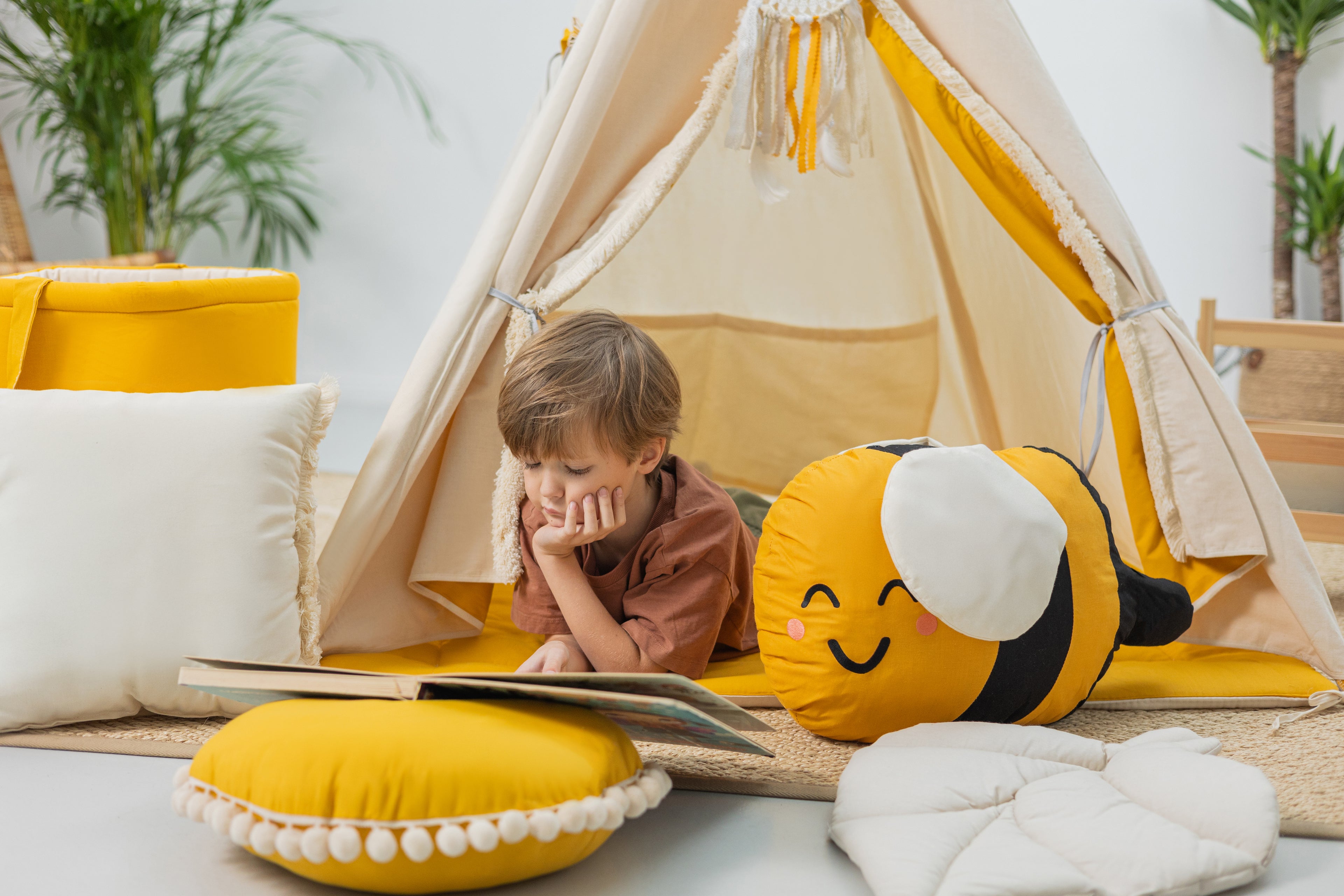 Kids Teepee - Bee Happy