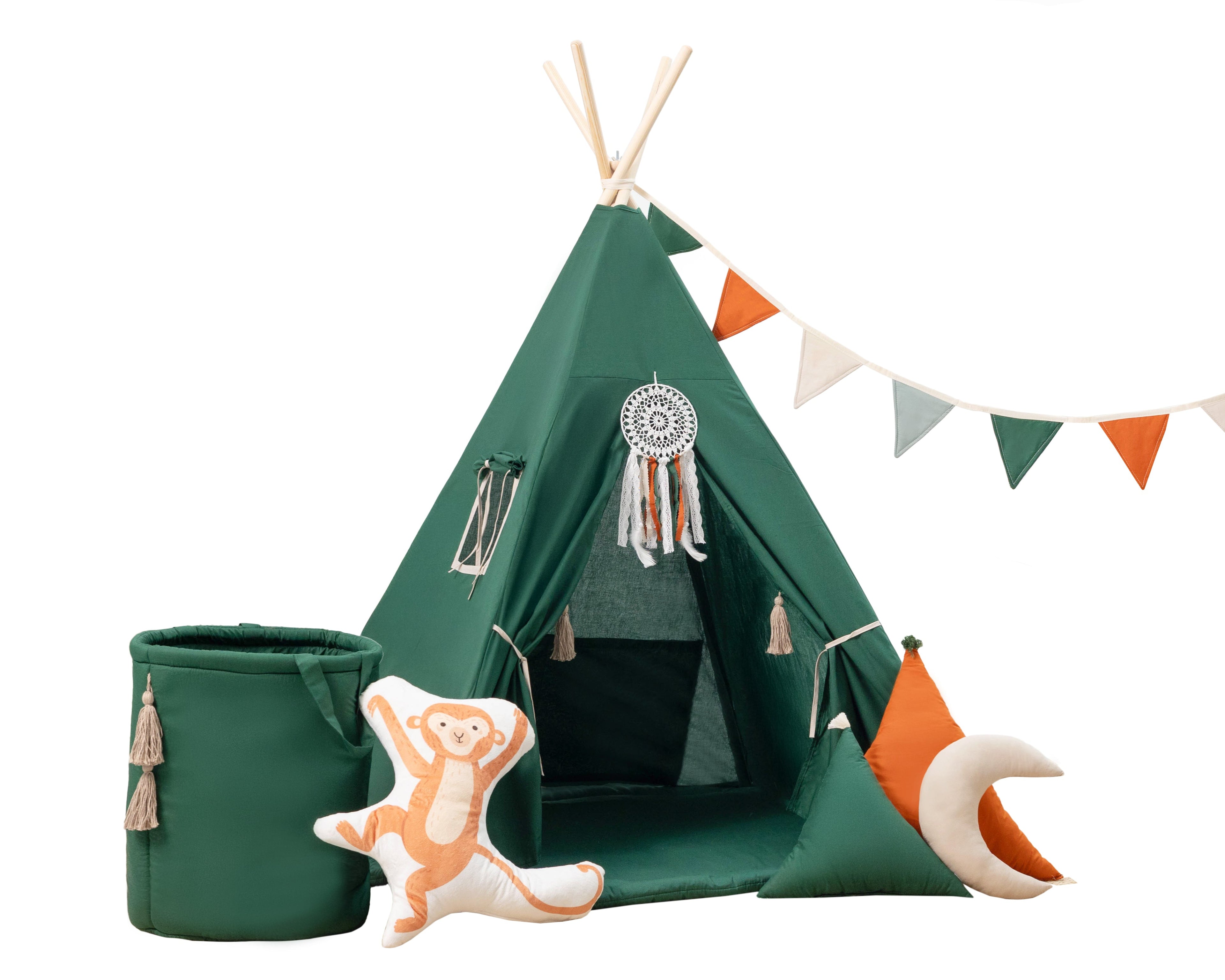 Green Teepee Tent | Kids Teepee | Teepee Tent for Kids | Kids Teepee Tent | Green Teepee | Baby Teepee | Teepees for Girls | Teepees for Boys | Green Tent | Teepees for Kids | Teepee | Tipi |