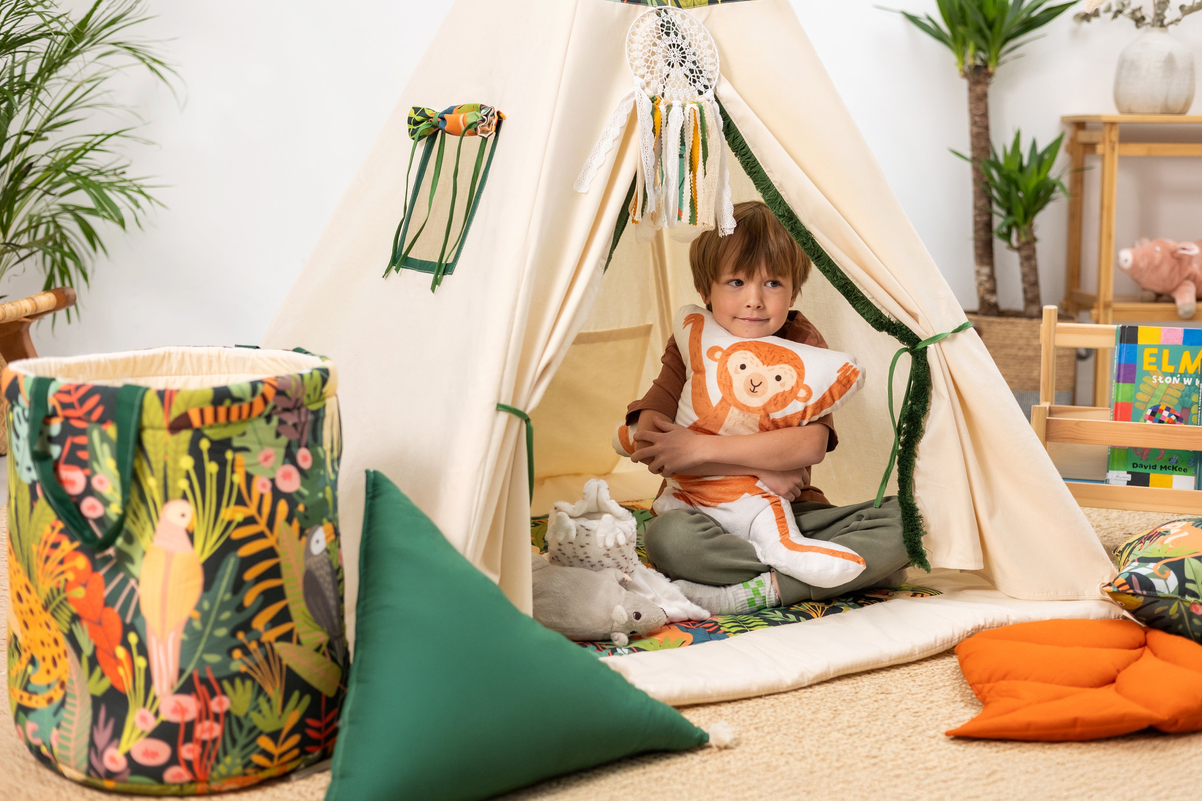 Kids Teepee - Jungle Fun