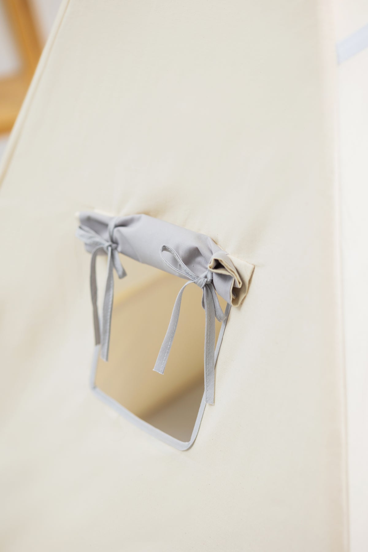 Kids Teepee - Grey Fringe