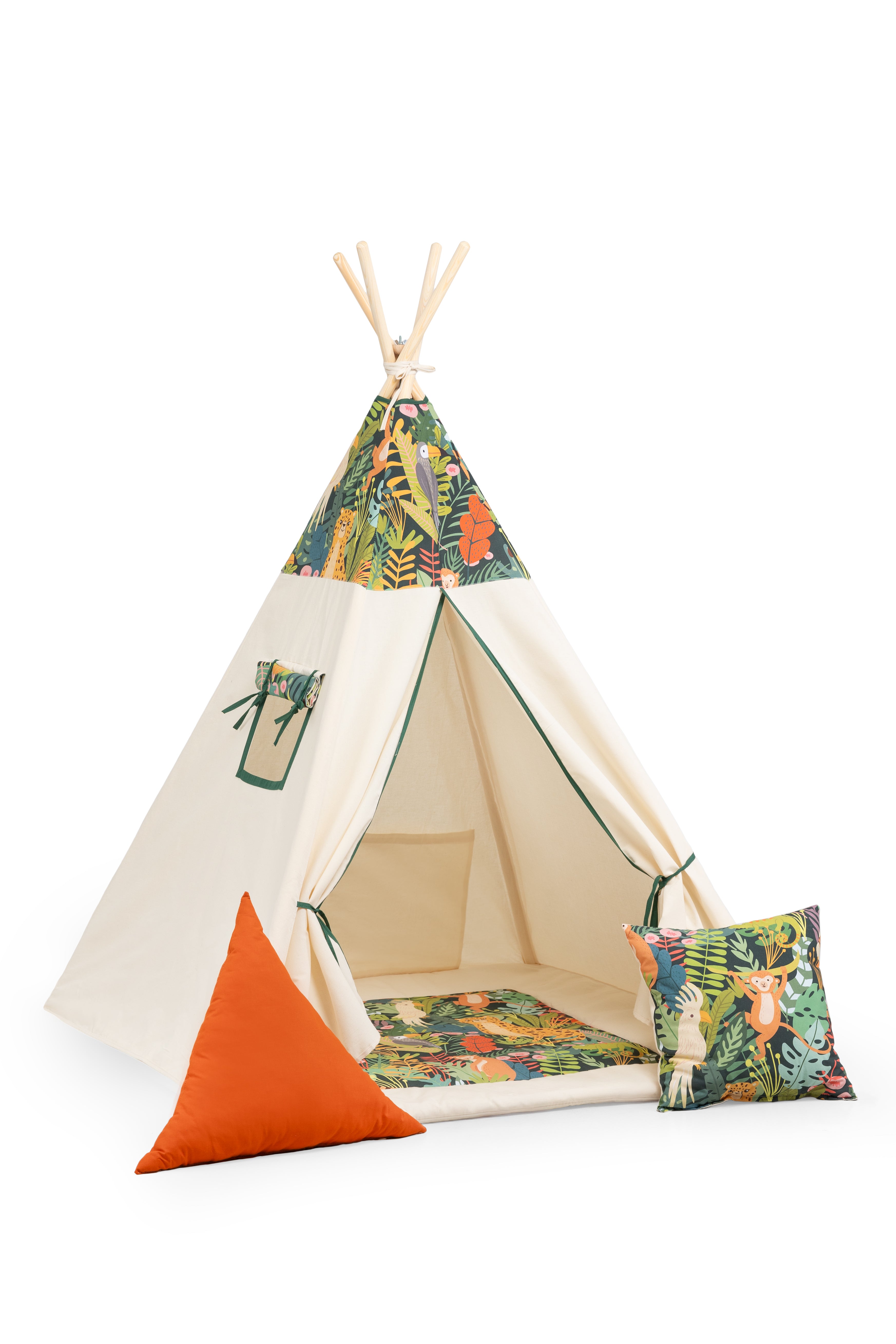 Kids Teepee - Jungle Corner