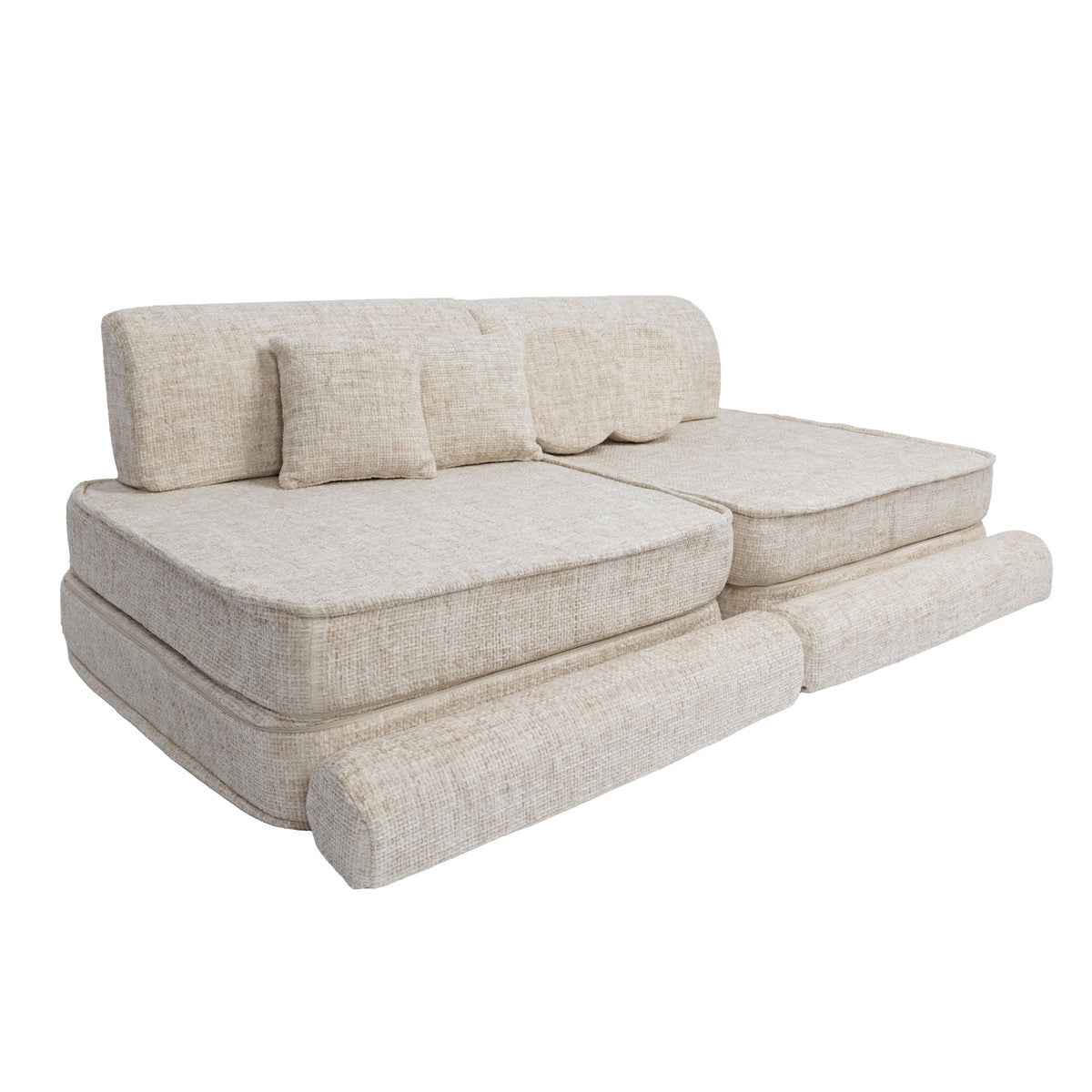Meowbaby Tangle Kids Play Sofa - Modular Play Couch | 8 Pieces