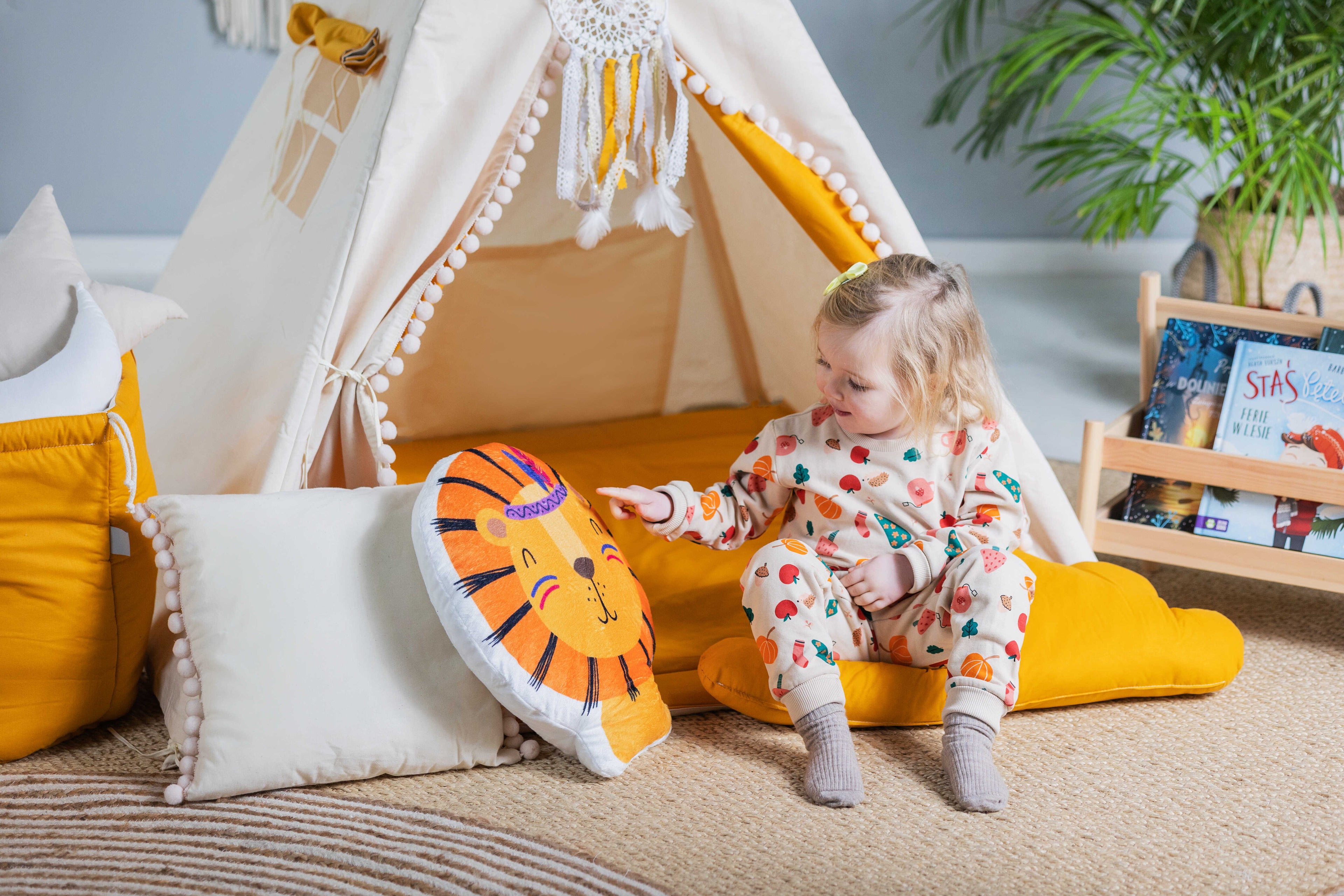 Mustard Teepee Tent | Teepee Mustard | Kids Teepee | Teepee Tent for Kids | Teepee Tent for Babies & Toddlers | Mustard Tent | Kids Teepee Tent | Teepee Tent for Boys & Girls |