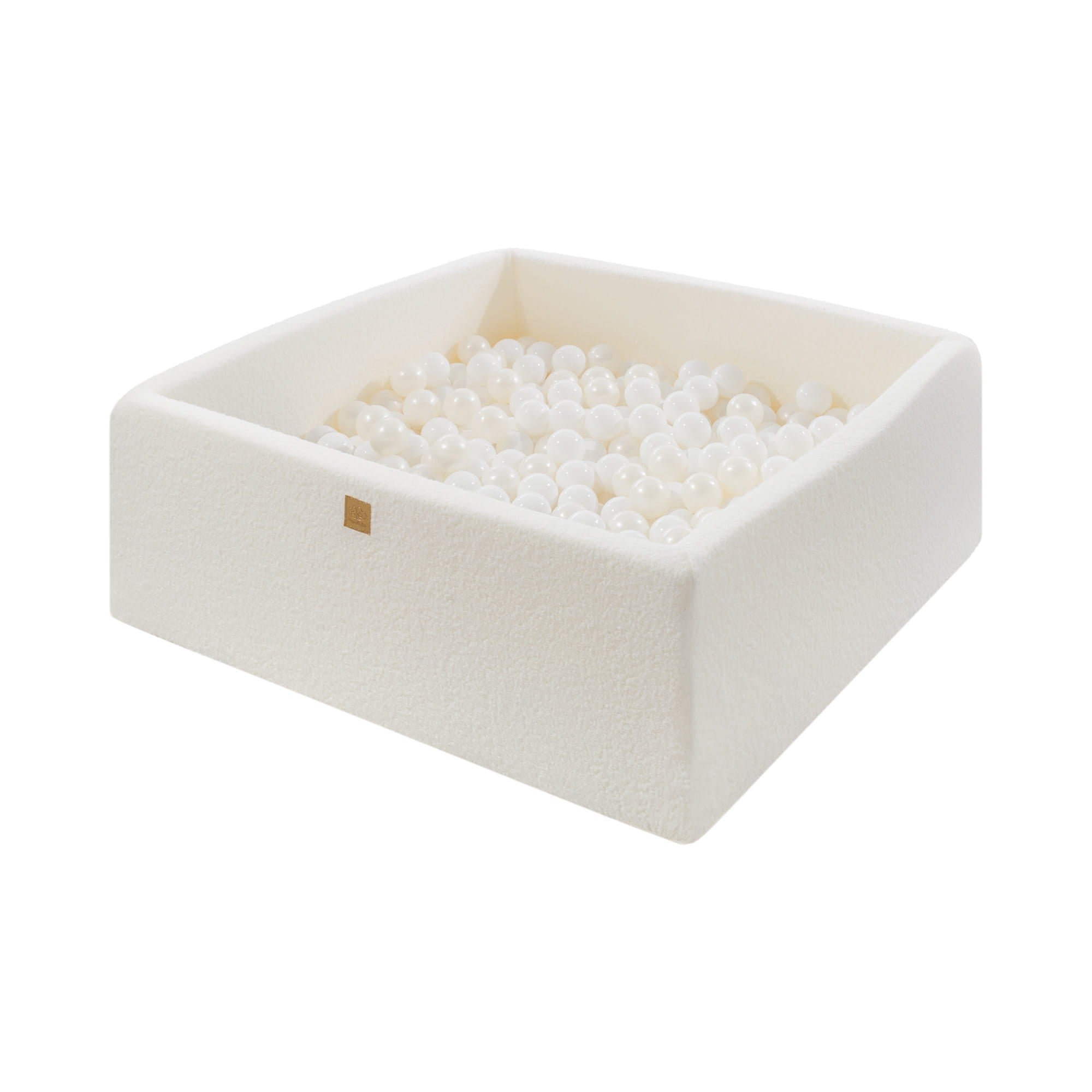 Boucle Ball Pit White Square | Balls to Choose | MeowBaby