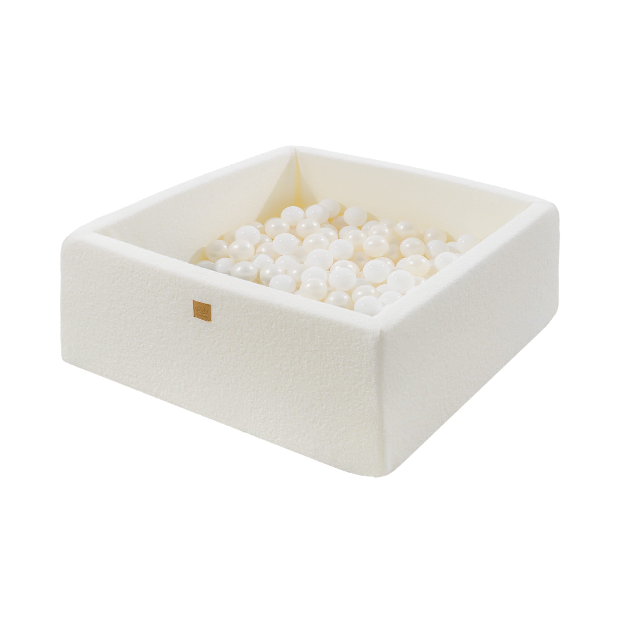 Boucle Ball Pit White Square | Balls to Choose | MeowBaby