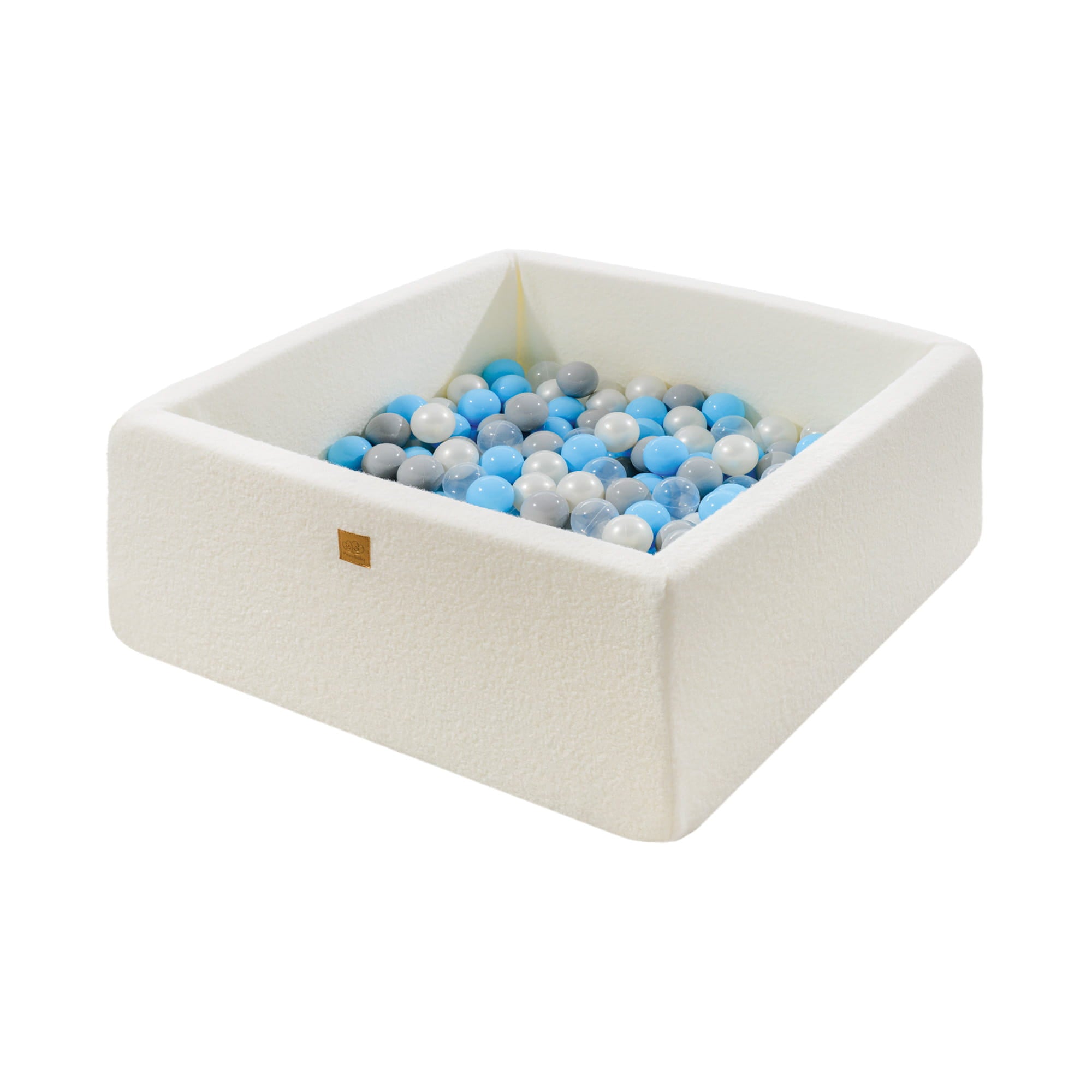 Boucle Ball Pit White Square | Balls to Choose | MeowBaby