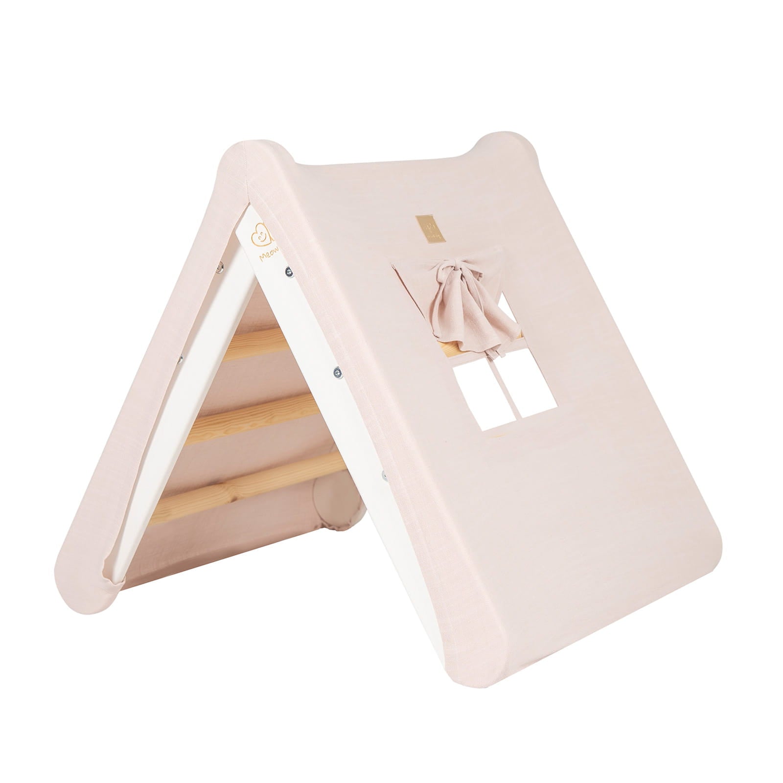Wooden Climbing Frame for Kids - Montessori Climbing Triangle