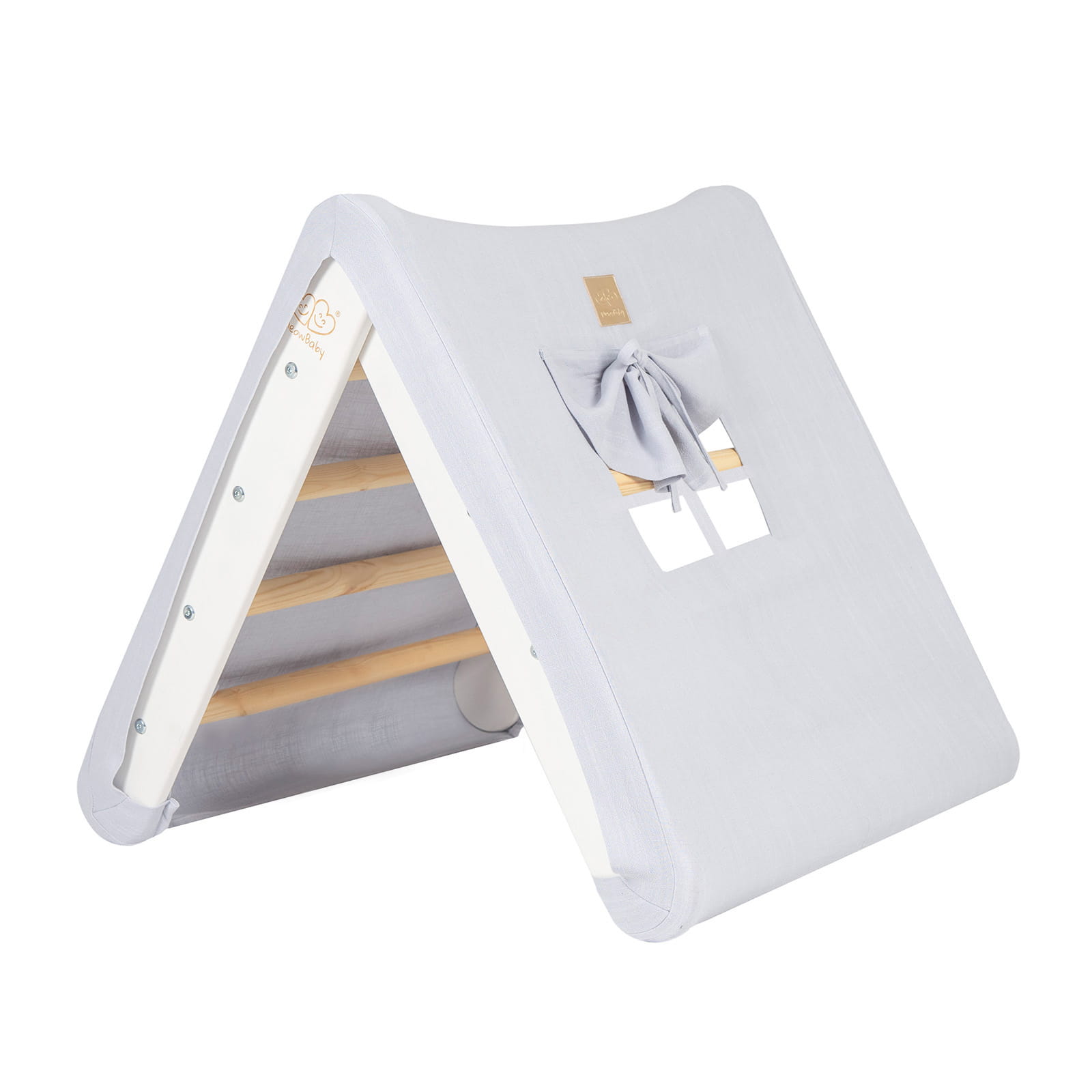 Wooden Climbing Frame for Kids - Montessori Climbing Triangle