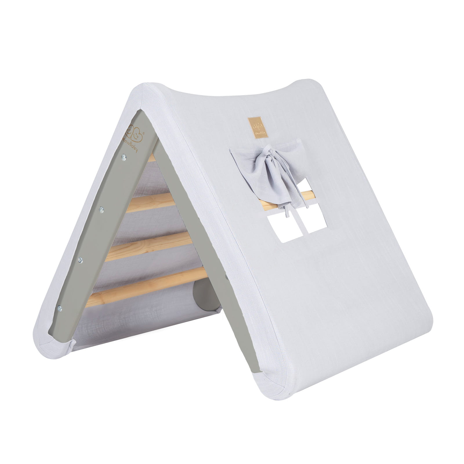 Wooden Climbing Frame for Kids - Montessori Climbing Triangle