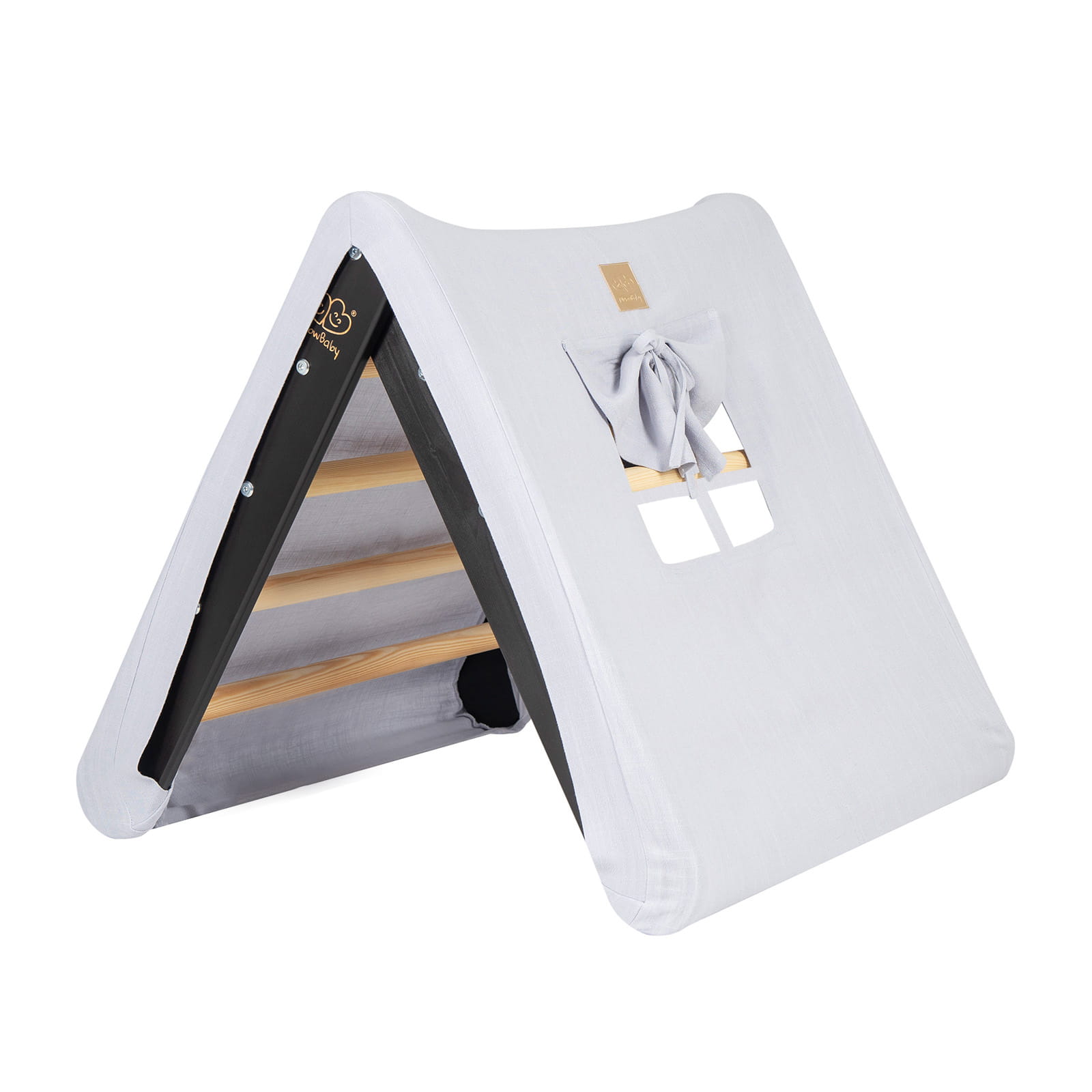 Wooden Climbing Frame for Kids - Montessori Climbing Triangle