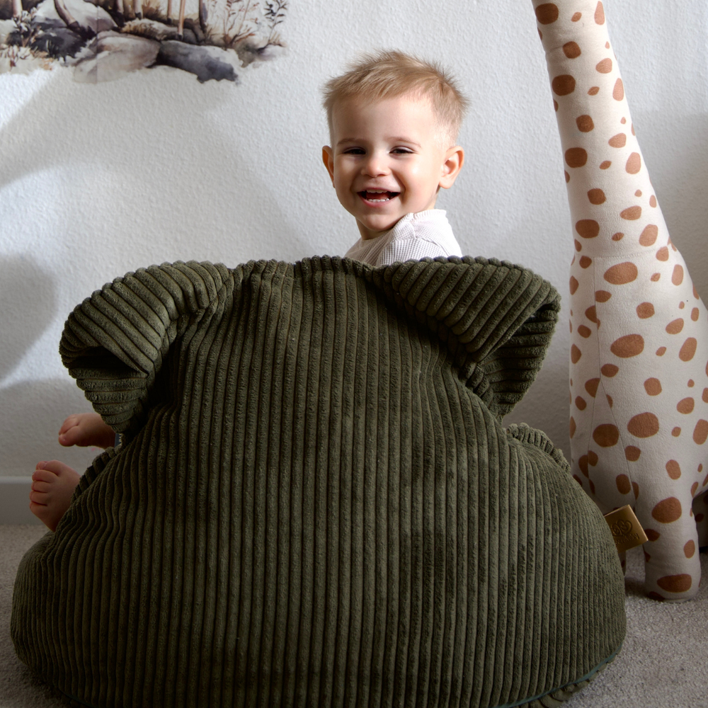 MeowBaby® Aesthetic Sako Bag Teddy - Bean Bag for Kids
