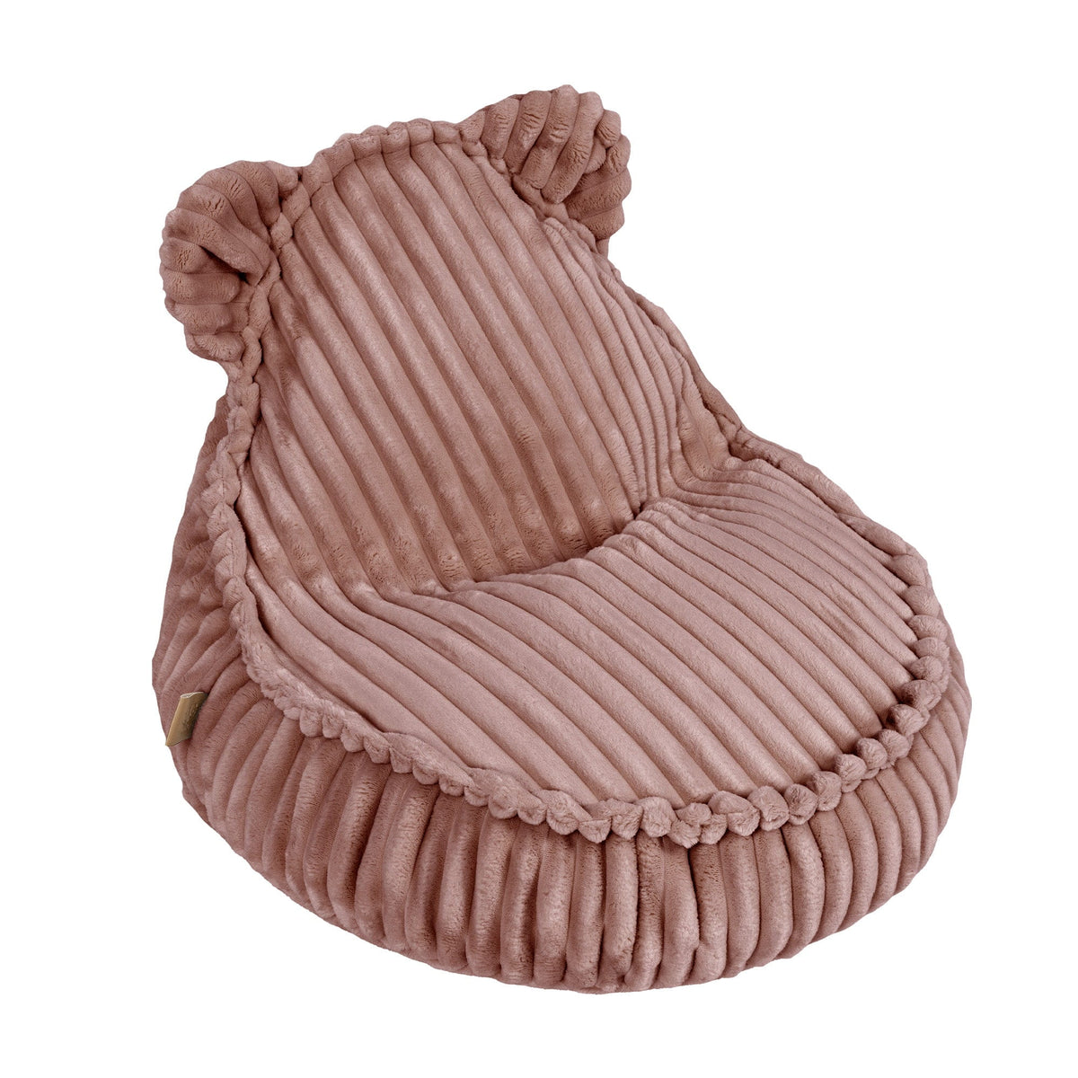 pink MeowBaby CHURROS Sako Bag Teddy | bean bag for kids | kids pouf teddy | pouffe for kids |