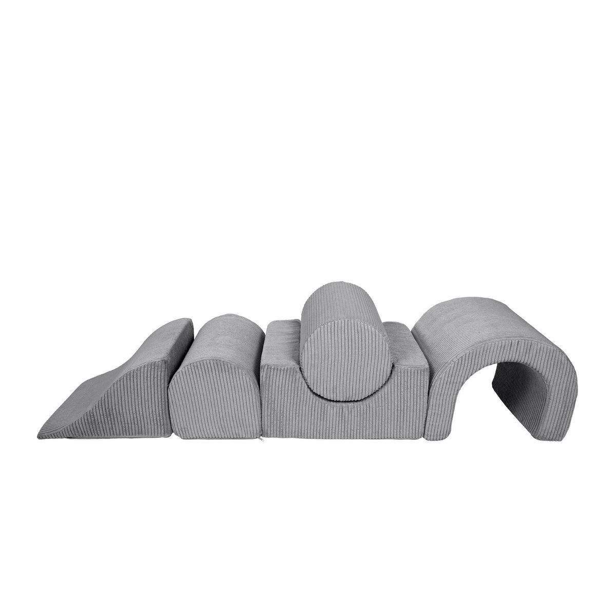 MeowBaby Aesthetic Kids Foam Climbing Blocks - Baby Soft Play Set | 5 Elements