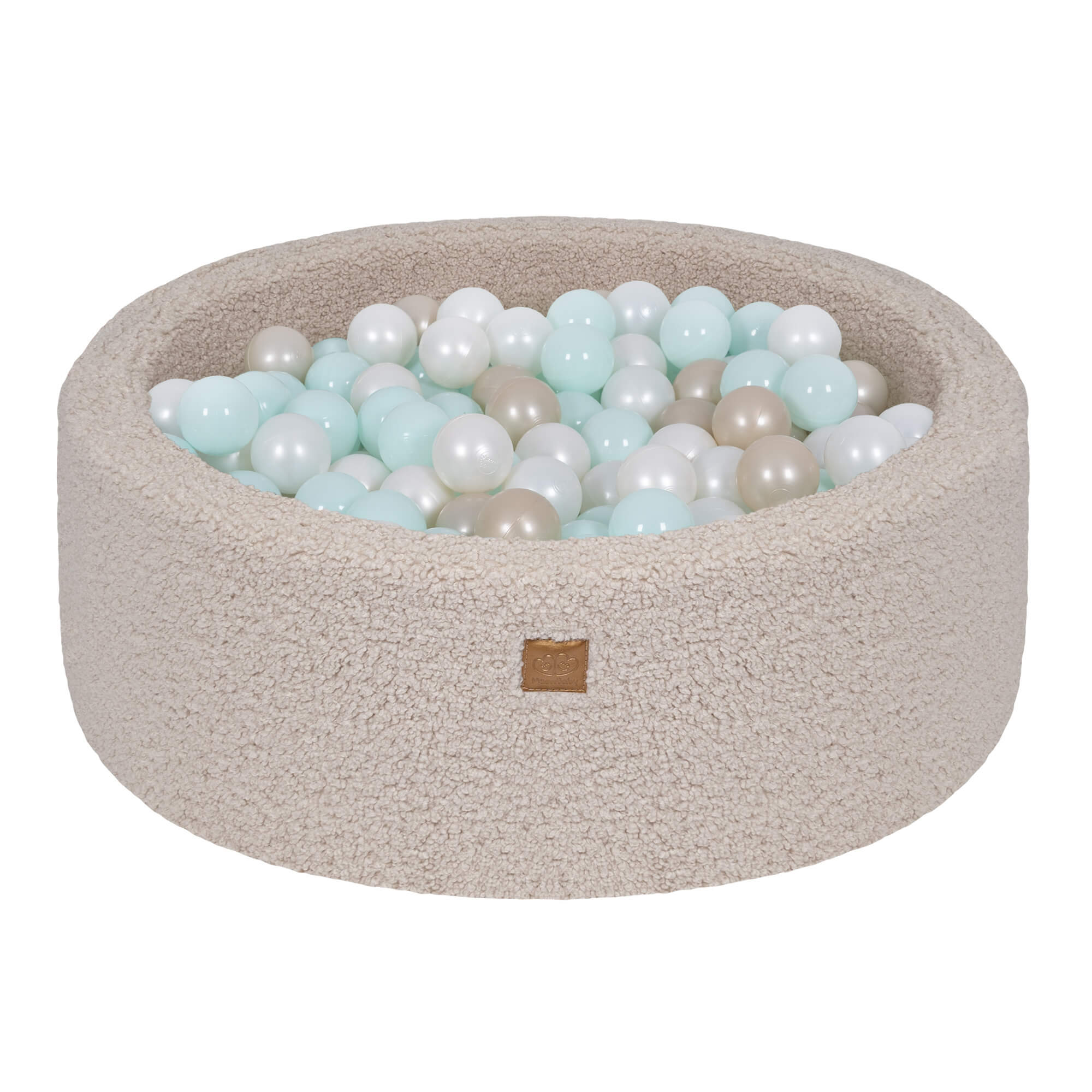 MeowBaby Bearly Baby Ball Pit Grey | Ball Pit with Balls | Ball Pit Toddlers | Ball Pit for Kids | Ball pit Grey |