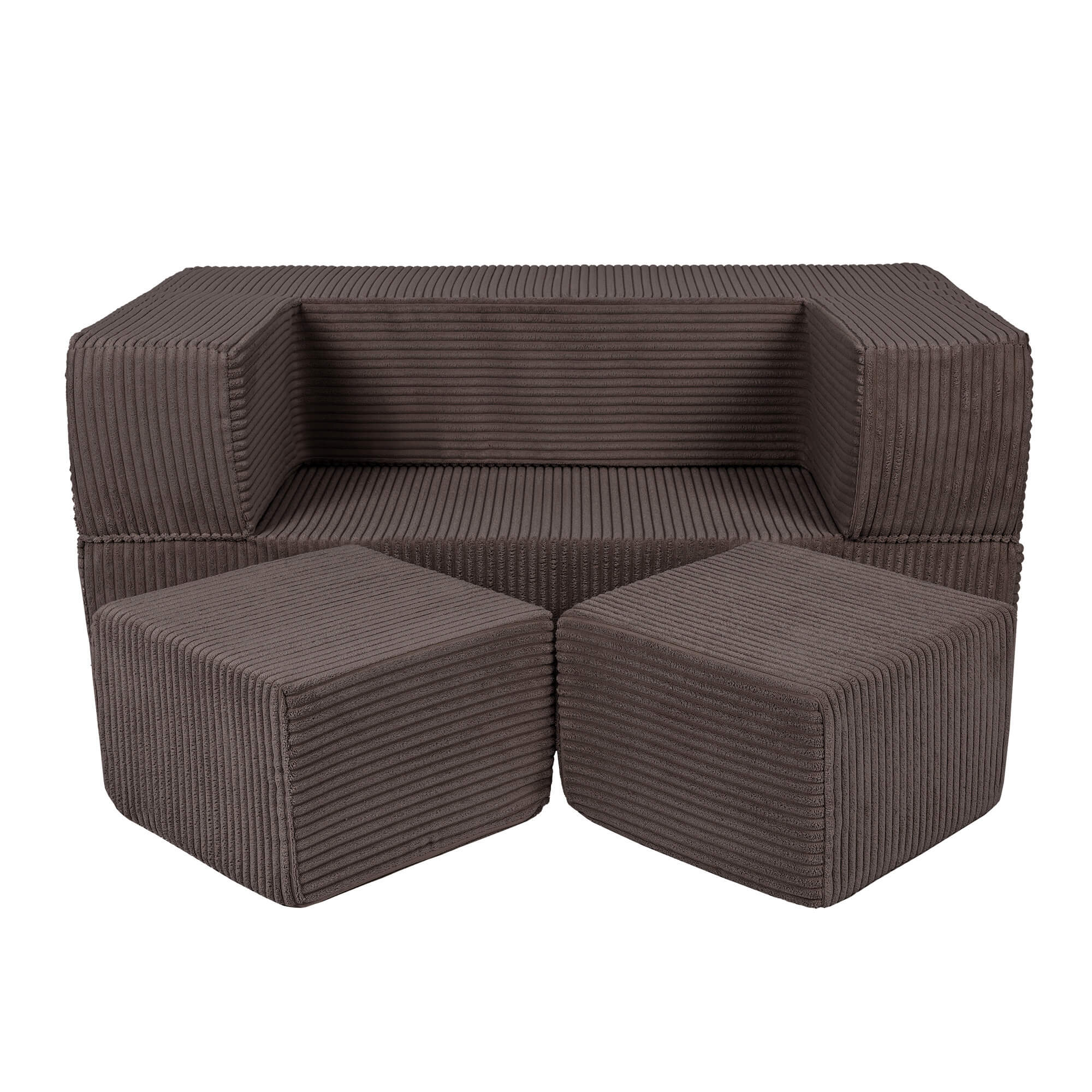MeowBaby® Aesthetic Cube Sofa CORDUROY
