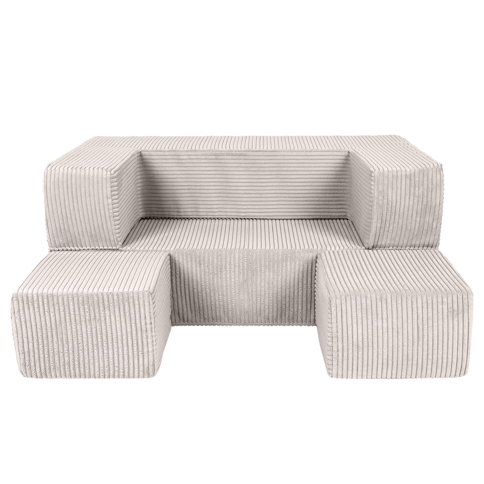 MeowBaby® Aesthetic Cube Sofa CORDUROY