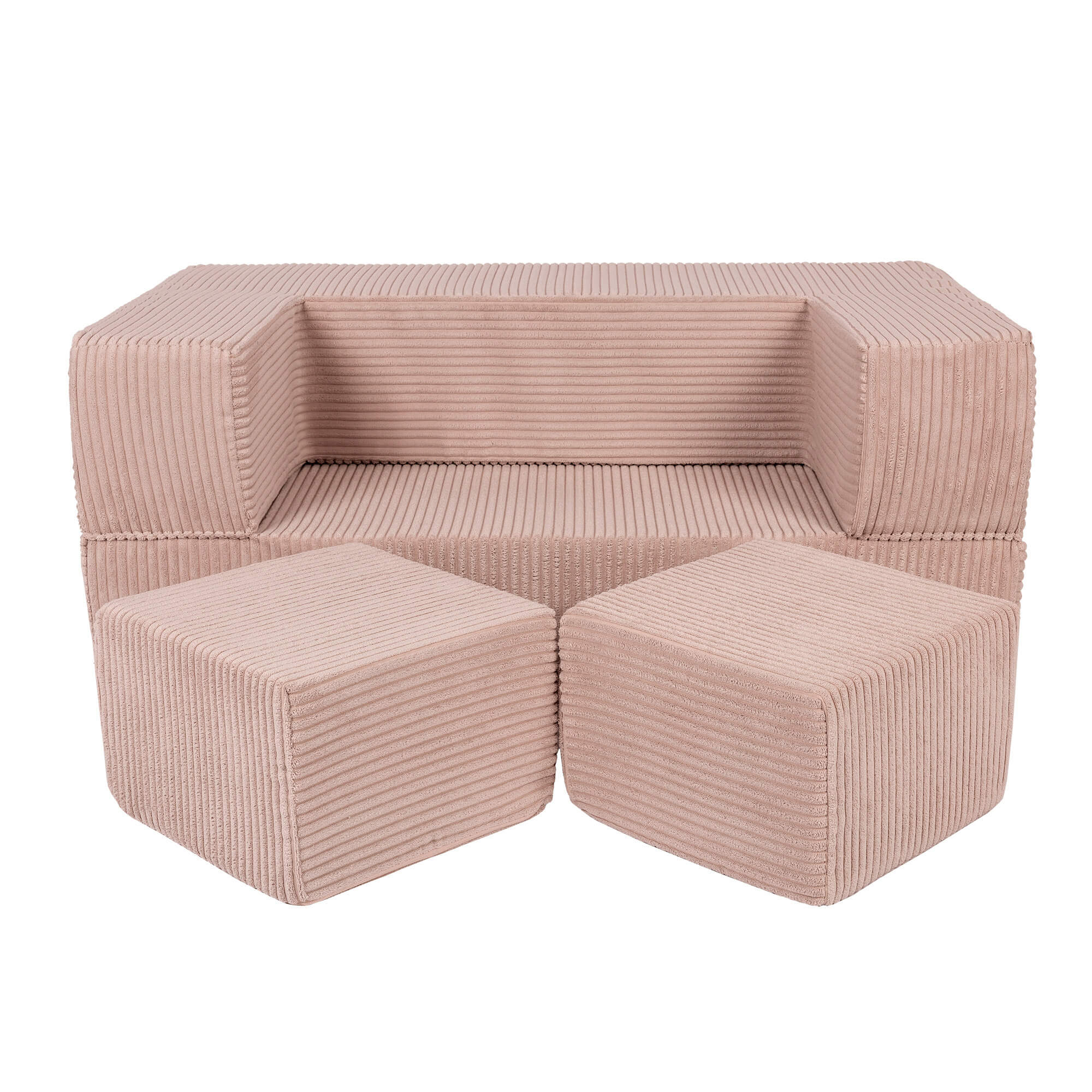 MeowBaby® Aesthetic Cube Sofa CORDUROY