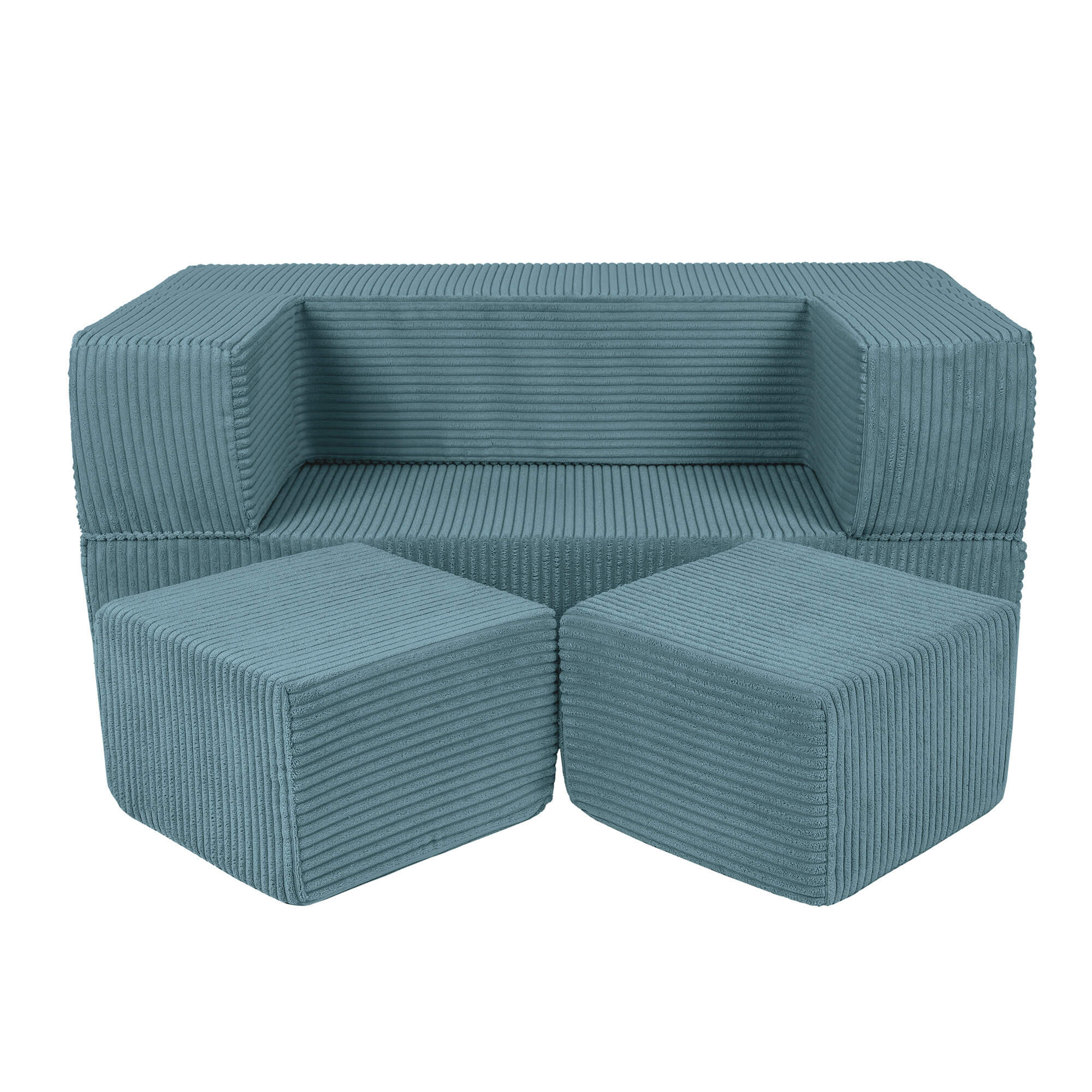 MeowBaby® Aesthetic Cube Sofa CORDUROY