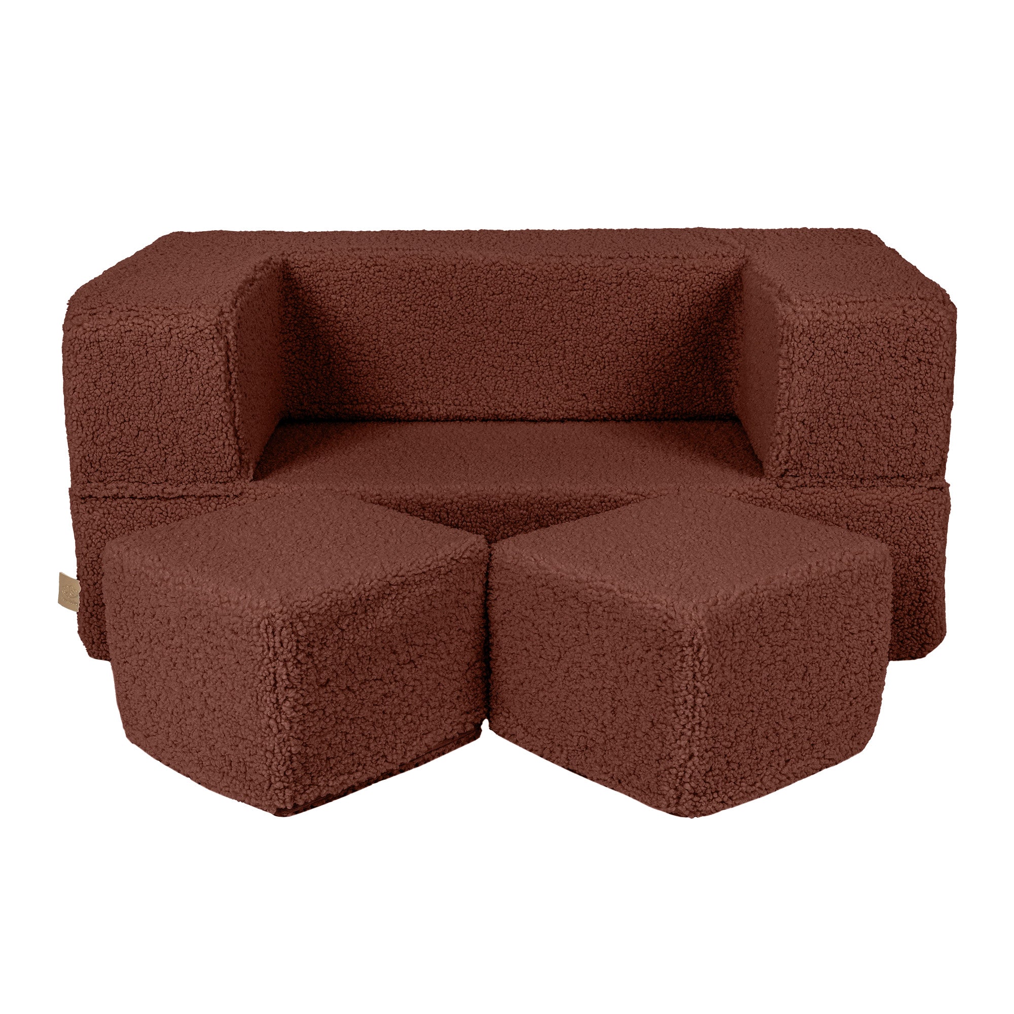 MeowBaby® Aesthetic Cube Sofa BEARLY