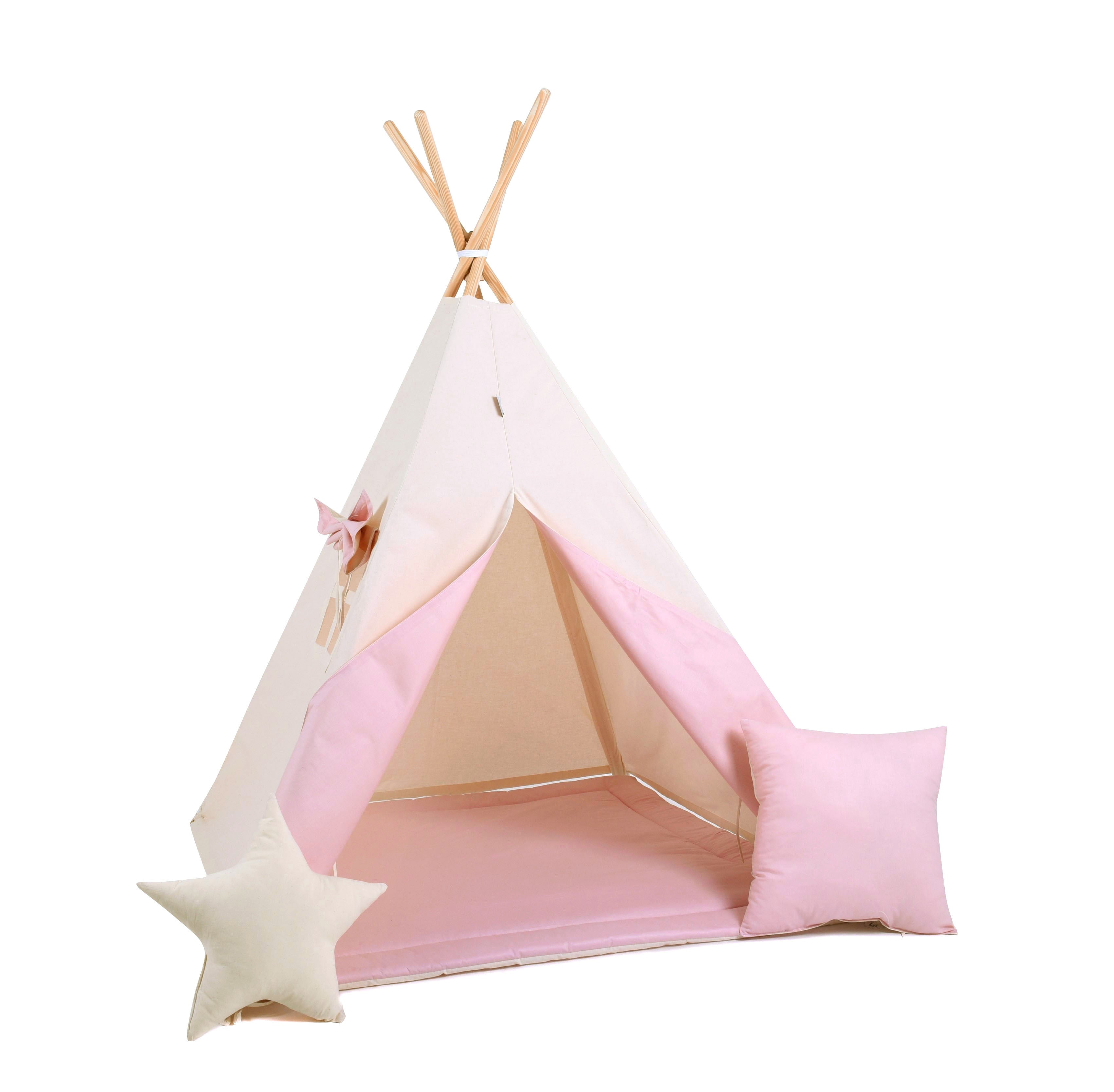 Pink Teepee Tent | Teepee Pink | Kids Teepee | Teepee Tent for Kids | Teepee Tent for Babies and Toddlers | Pink Tent | Kids Teepee Tent | Teepee Tent for Boys & Girls |