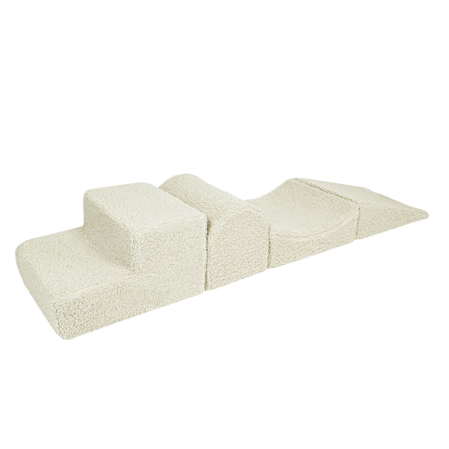 Kids Foam Climbing Blocks Bearly Cream | Baby Soft Play Set  Cream | soft play blocks | soft play equipment | soft play blocks for toddlers | foam soft play set | soft play for babies | foam soft play blocks | modular soft play set |