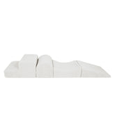 Kids Foam Climbing Blocks Bearly White | Baby Soft Play Set  White | soft play blocks | soft play equipment | soft play blocks for toddlers | foam soft play set | soft play for babies | foam soft play blocks | modular soft play set |