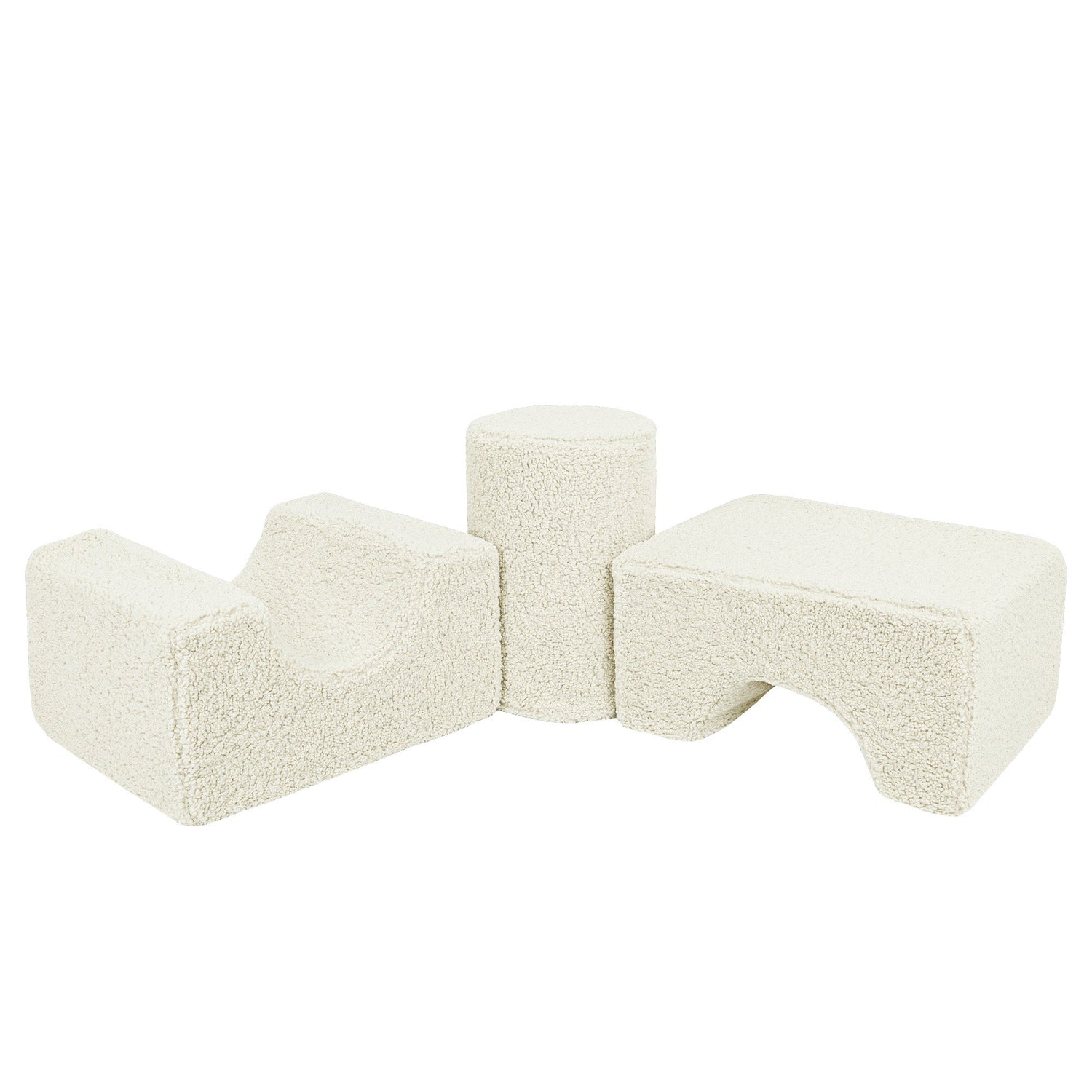 MeowBaby® BEARLY Shape Set | Kids Foam Climbing Blocks