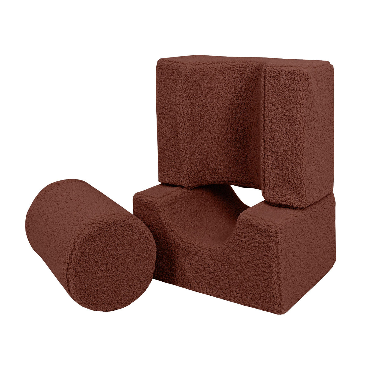 MeowBaby® BEARLY Shape Set | Foam Climbing Blocks - 3 Elements