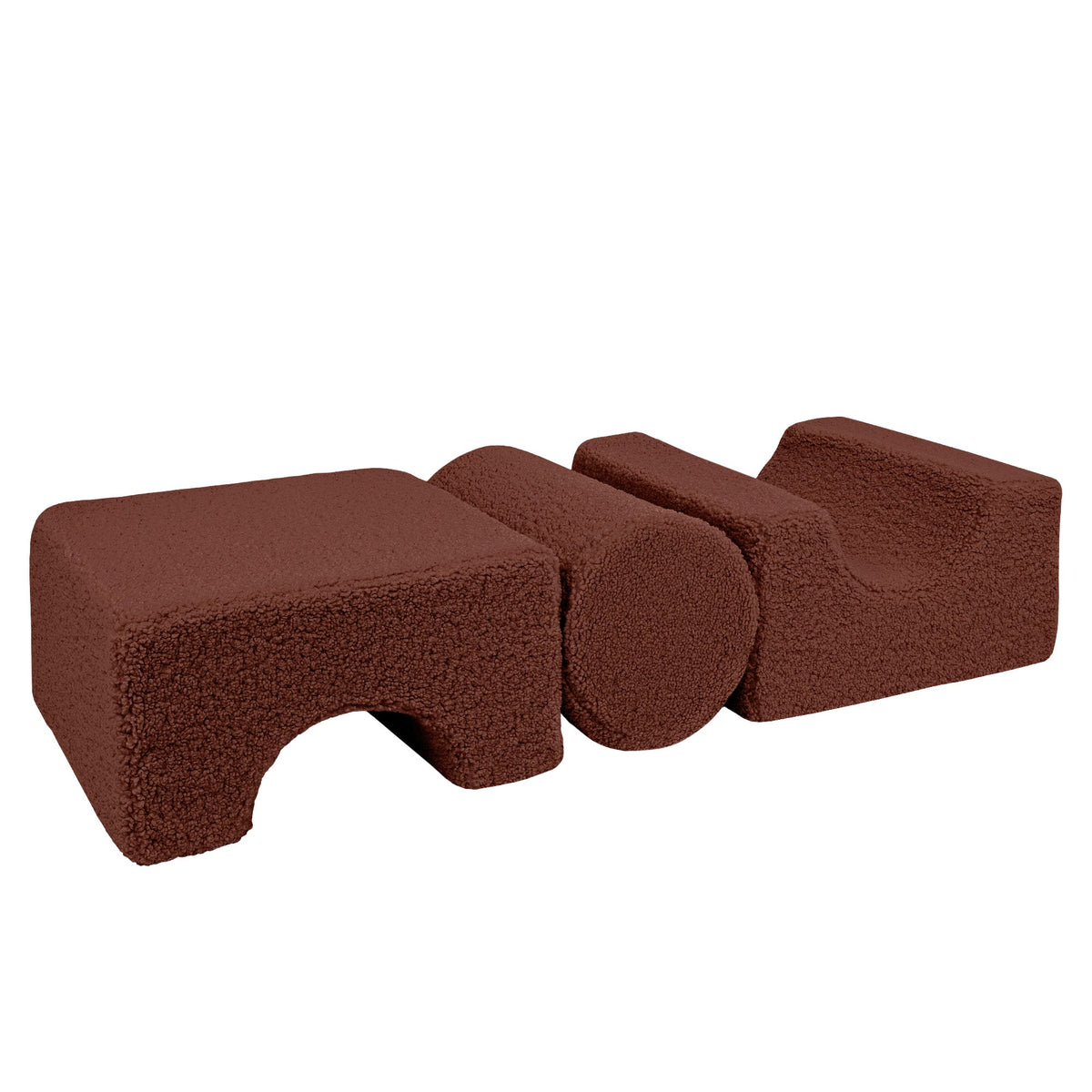 MeowBaby® BEARLY Shape Set | Foam Climbing Blocks - 3 Elements