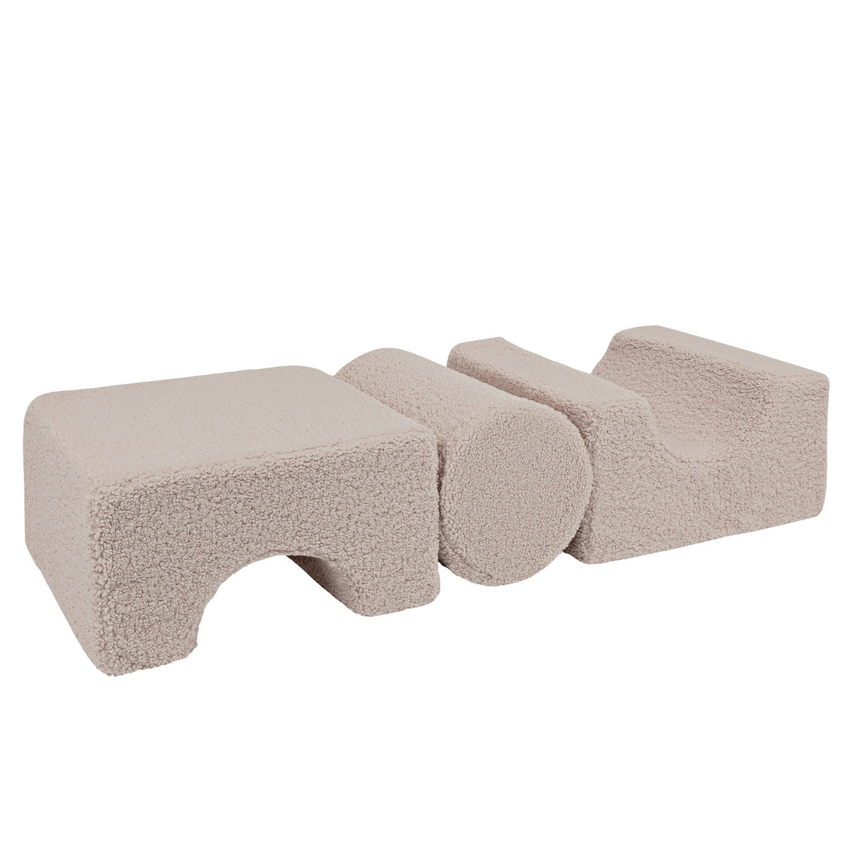 MeowBaby® BEARLY Shape Set | Foam Climbing Blocks - 3 Elements
