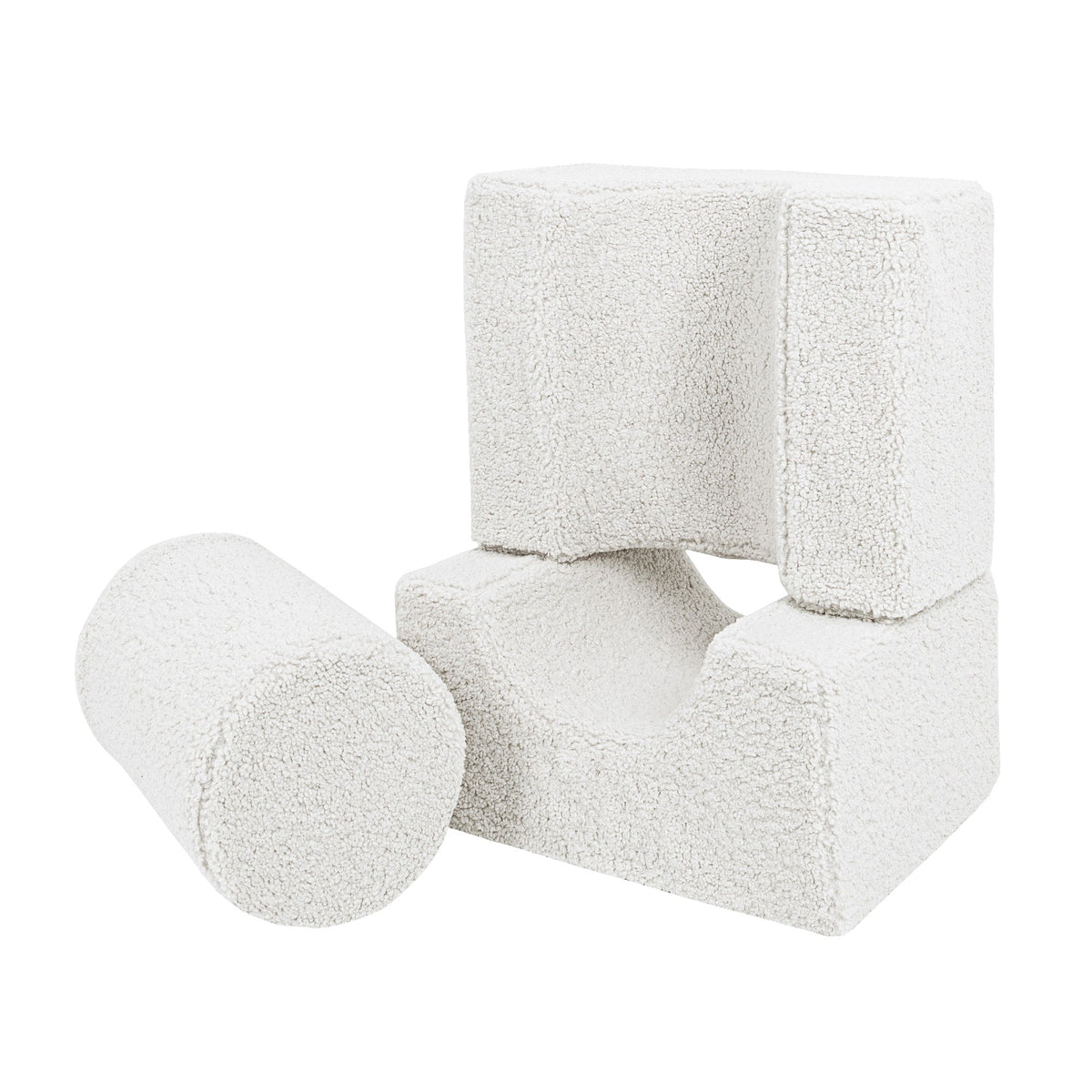 MeowBaby® BEARLY Shape Set | Foam Climbing Blocks - 3 Elements