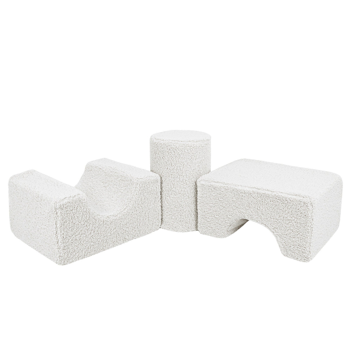 MeowBaby® BEARLY Shape Set | Foam Climbing Blocks - 3 Elements