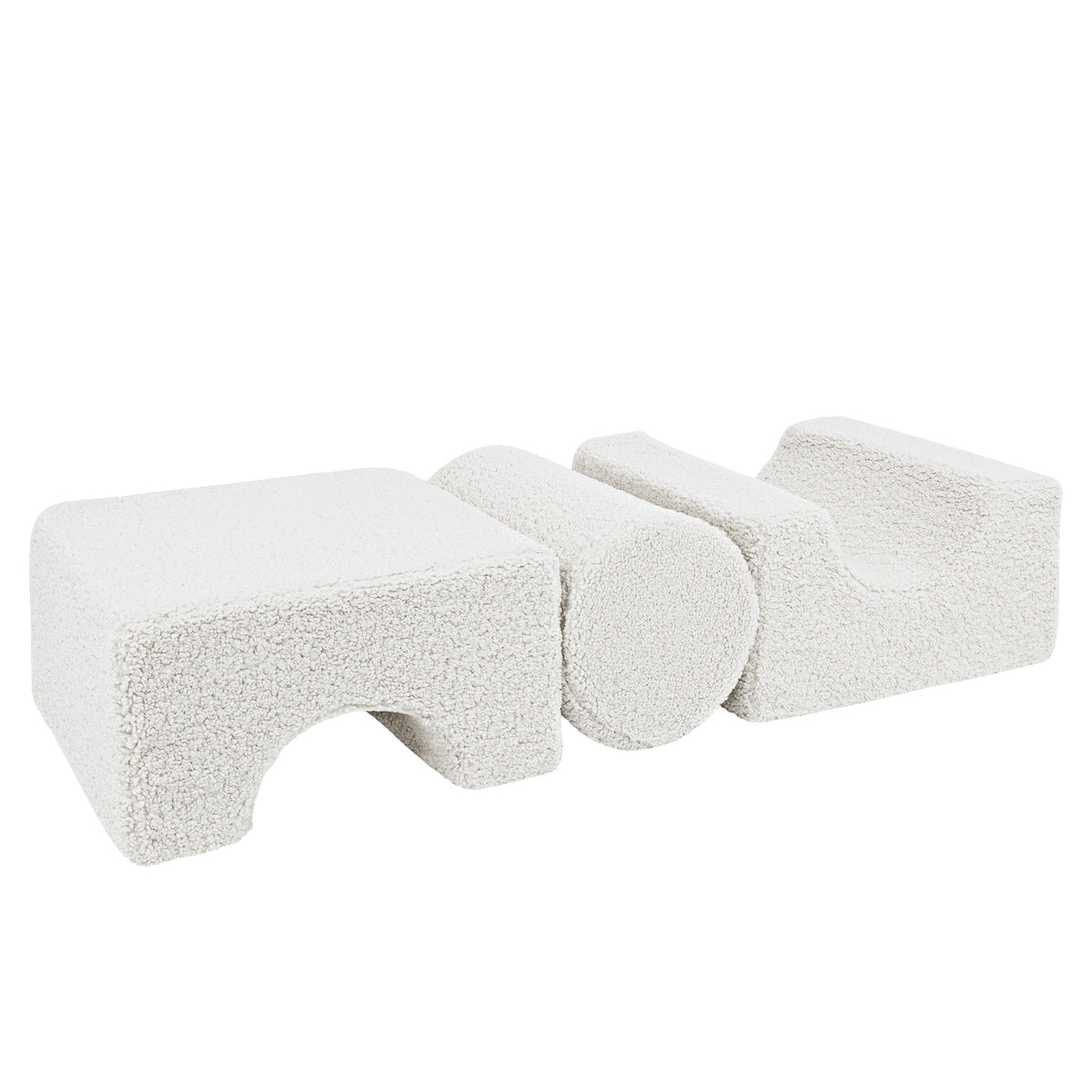 MeowBaby® BEARLY Shape Set | Foam Climbing Blocks - 3 Elements