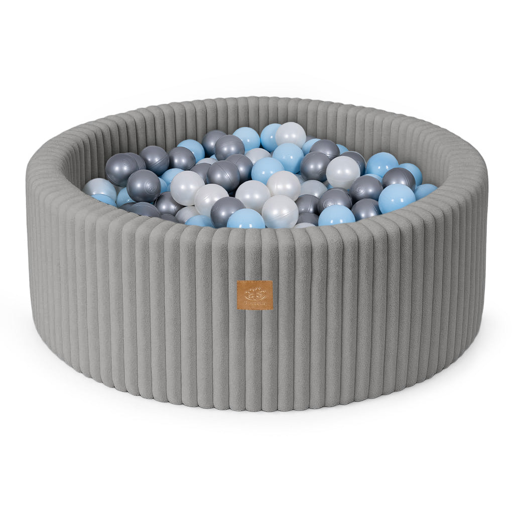 Ball Pit for Kids – Ball to Choose | Moon Dust Grey - Churros | MeowBaby®