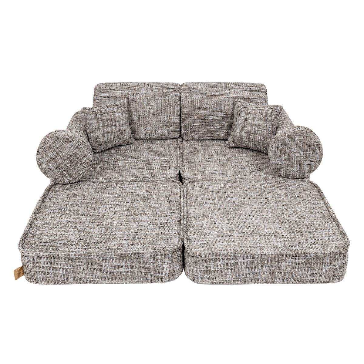 Meowbaby Tangle Pocket Sofa Plus Moon Grey