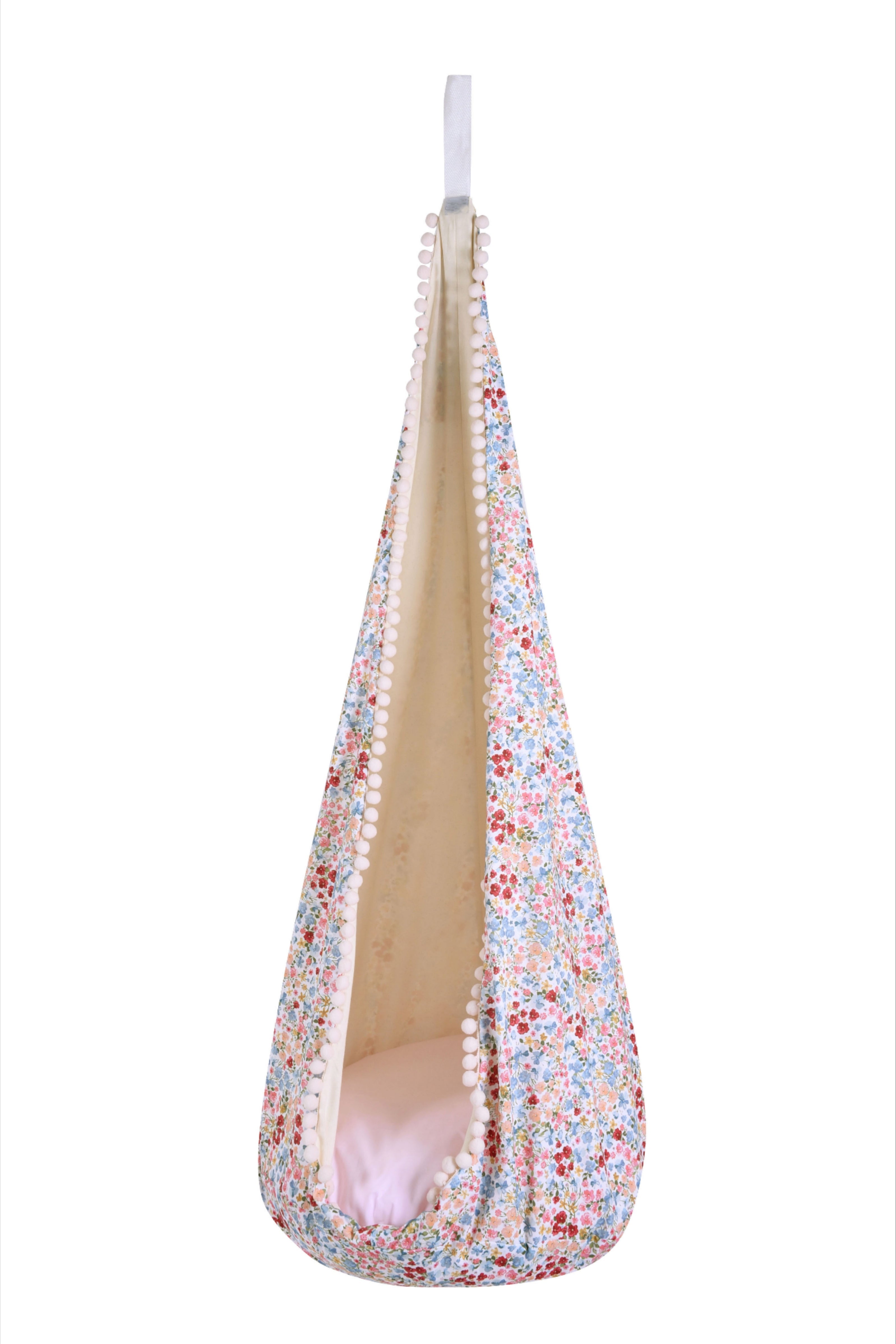 Cocoon Swing with Flowers for girls