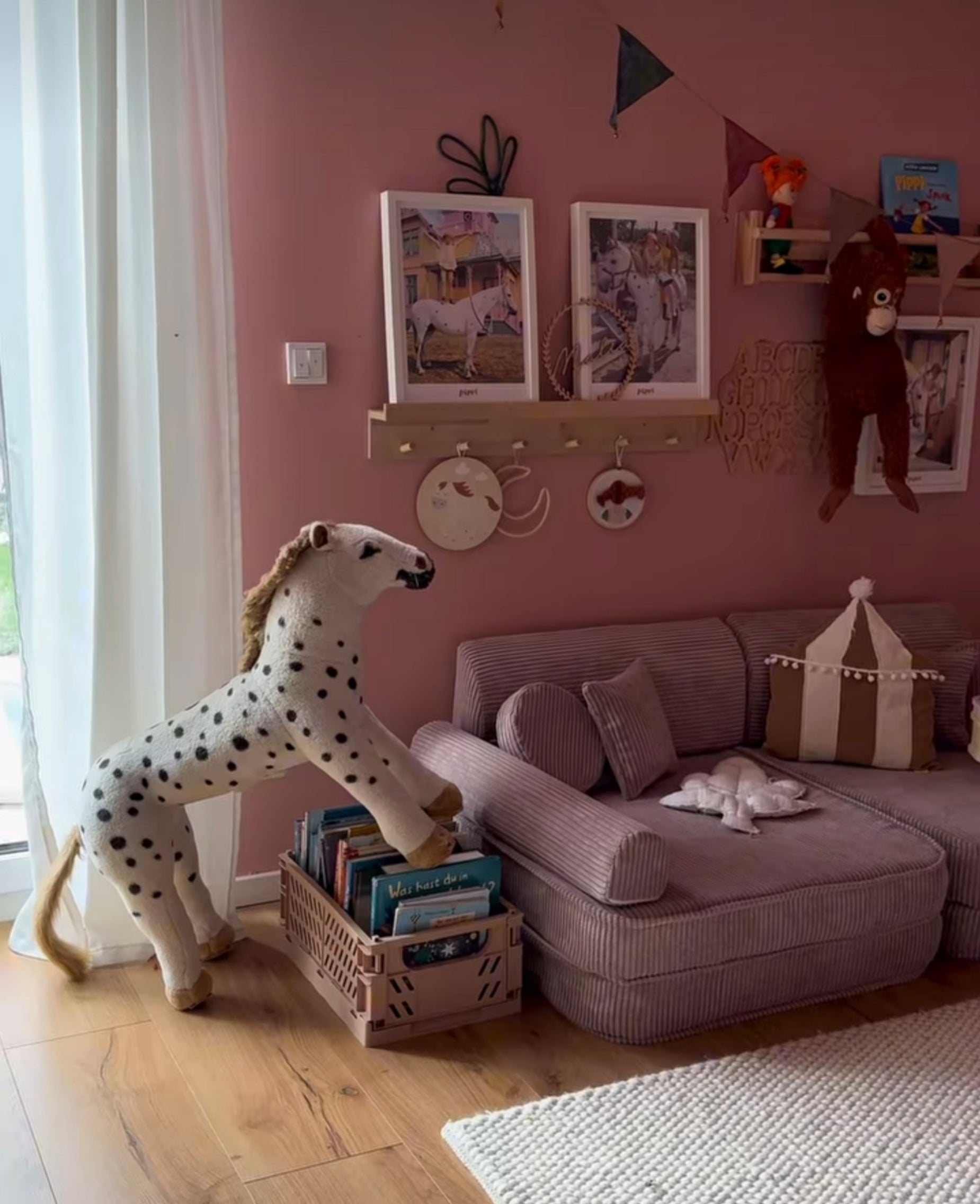 pink corduroy play sofa | pink corduroy Play Sofa | Play Sofa Kids pink corduroy | MeowBaby pink corduroy soft play sofa |