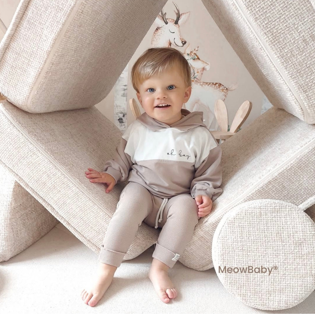 MeowBaby Kids Play Sofa PREMIUM | Modular Play Sofa Couch | Tangle